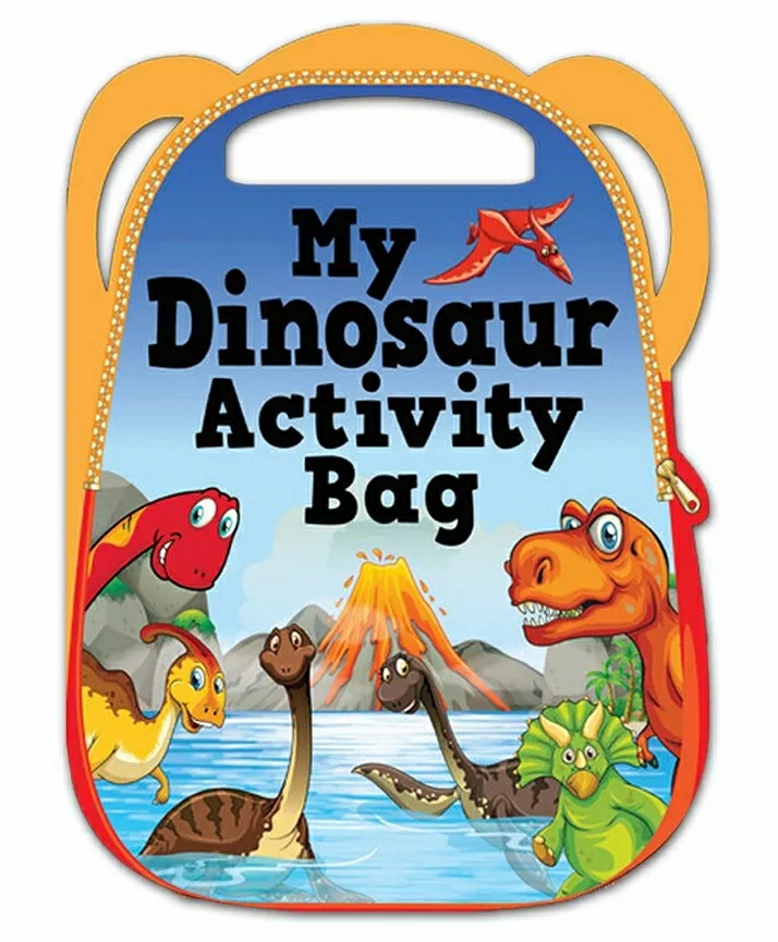 My Dinosaur Activity Bag Shaped Book – English  |   Crafts, Hobbies & Activity Books Crafts, Hobbies & Activity Books Crafts