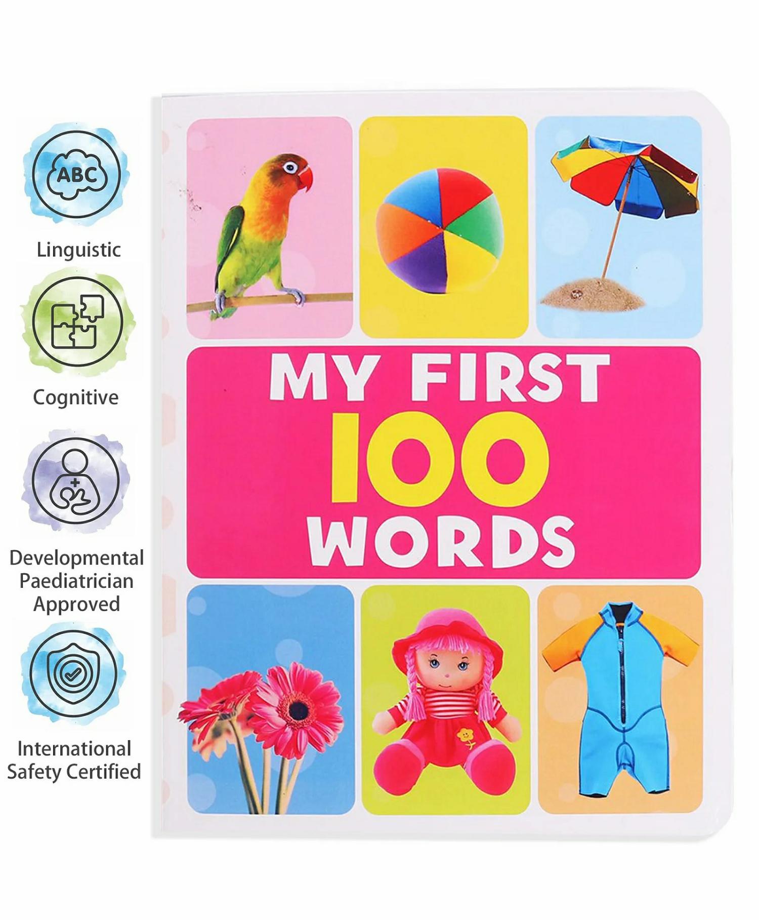 My First 100 Words Board Book Level 11 – Multicolor  |   Read & Learn Picture Books Picture Books