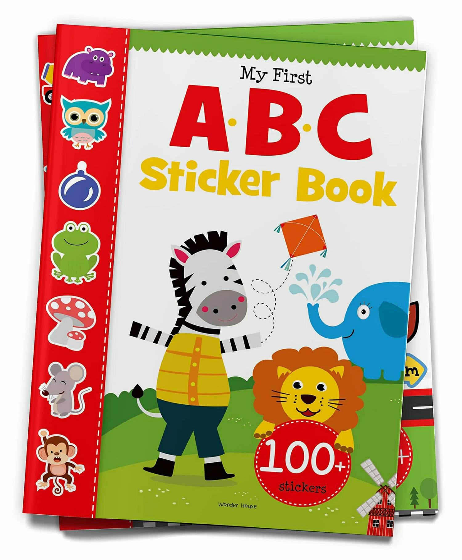 My First Abc Sticker Book – English  |   Sticker Books Sticker Books Sticker Books