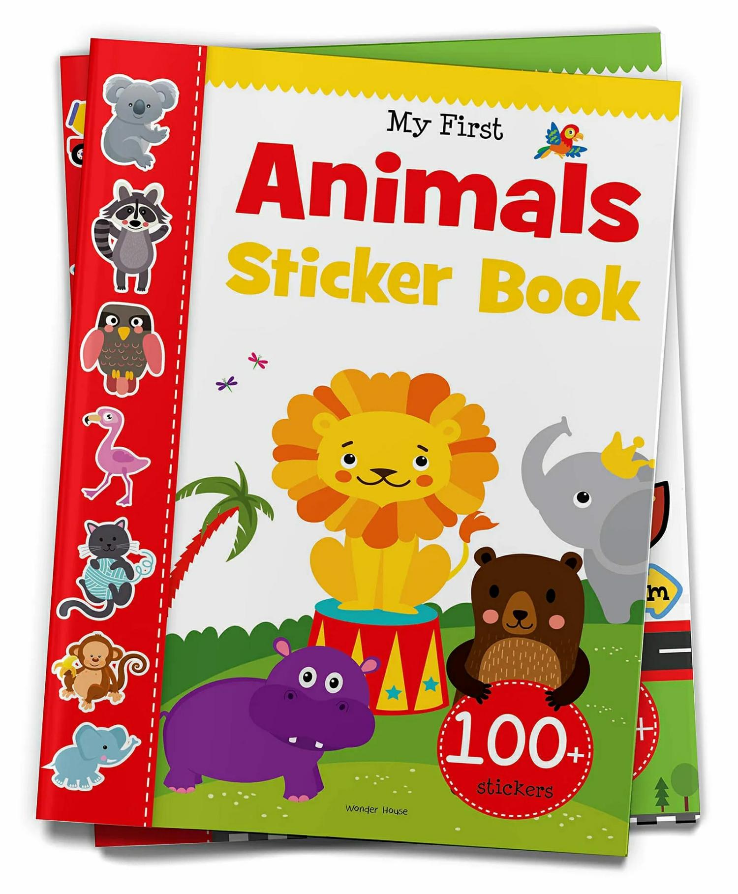 My First Animal Sticker Book – English  |   Sticker Books Sticker Books Sticker Books