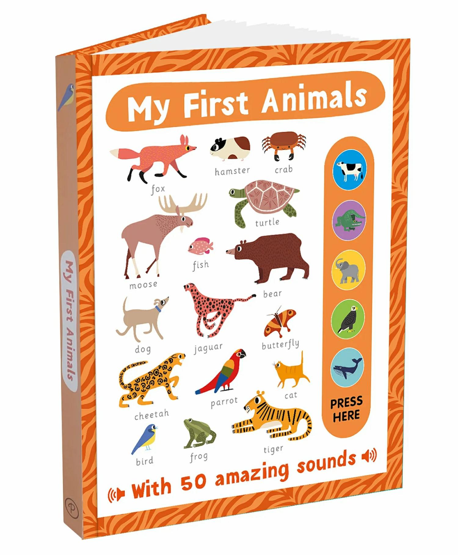 My First Animals Sound Book | With 50 Amazing Sounds Book For Kids | Early Learning For Toddlers And Children – English  |   Read & Learn Picture Books Picture Books