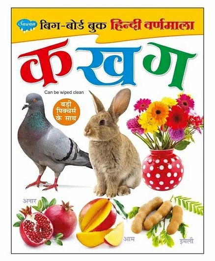 My First Board Book Big Picture Ka Kha Ga – Hindi  |   Picture Books Picture Books Picture Books