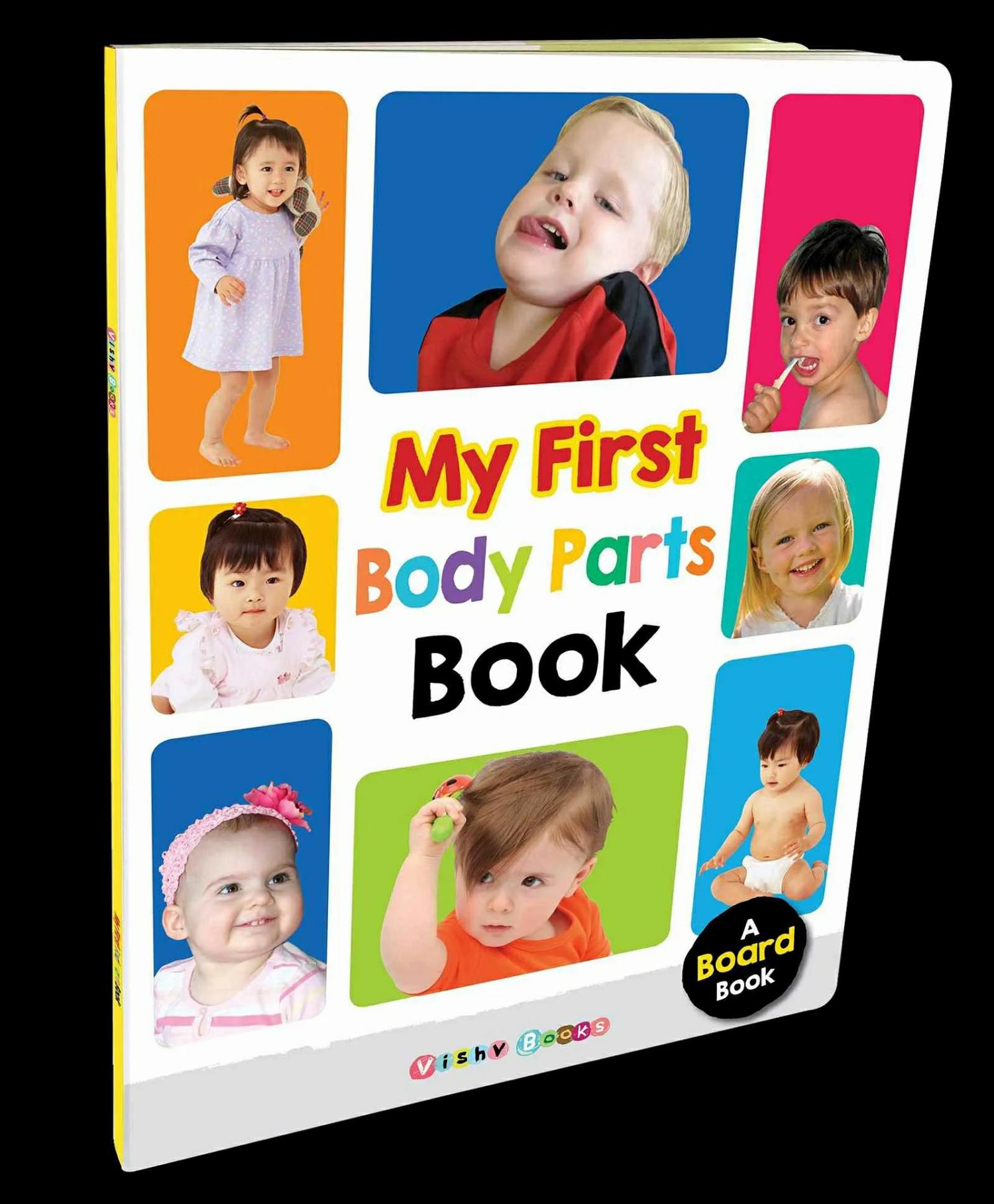 My First Body Parts Book – English  |   Board Books Board Books Board Books