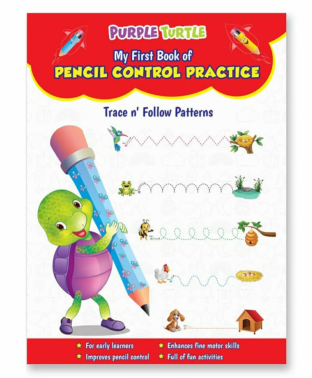 My First Book Of Pencil Control – English  |   Crafts, Hobbies & Activity Books Crafts, Hobbies & Activity Books Crafts