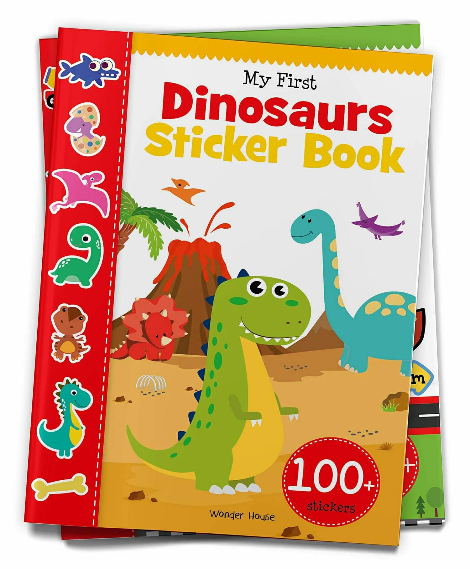 My First Dinosaurs Sticker Book – English  |   Sticker Books Sticker Books Sticker Books