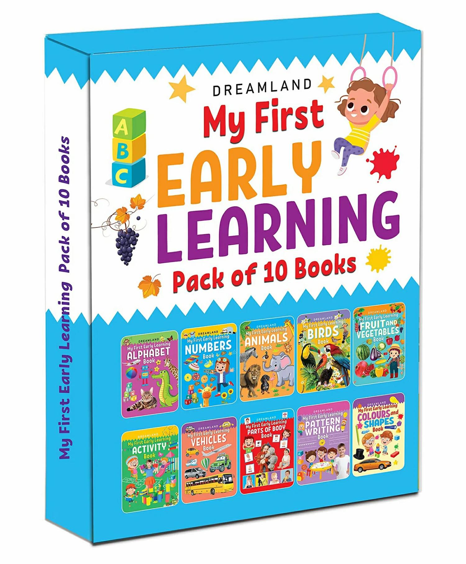 My First Early Learning Pack Of 1 Books – English  |   Read & Learn Picture Books Picture Books