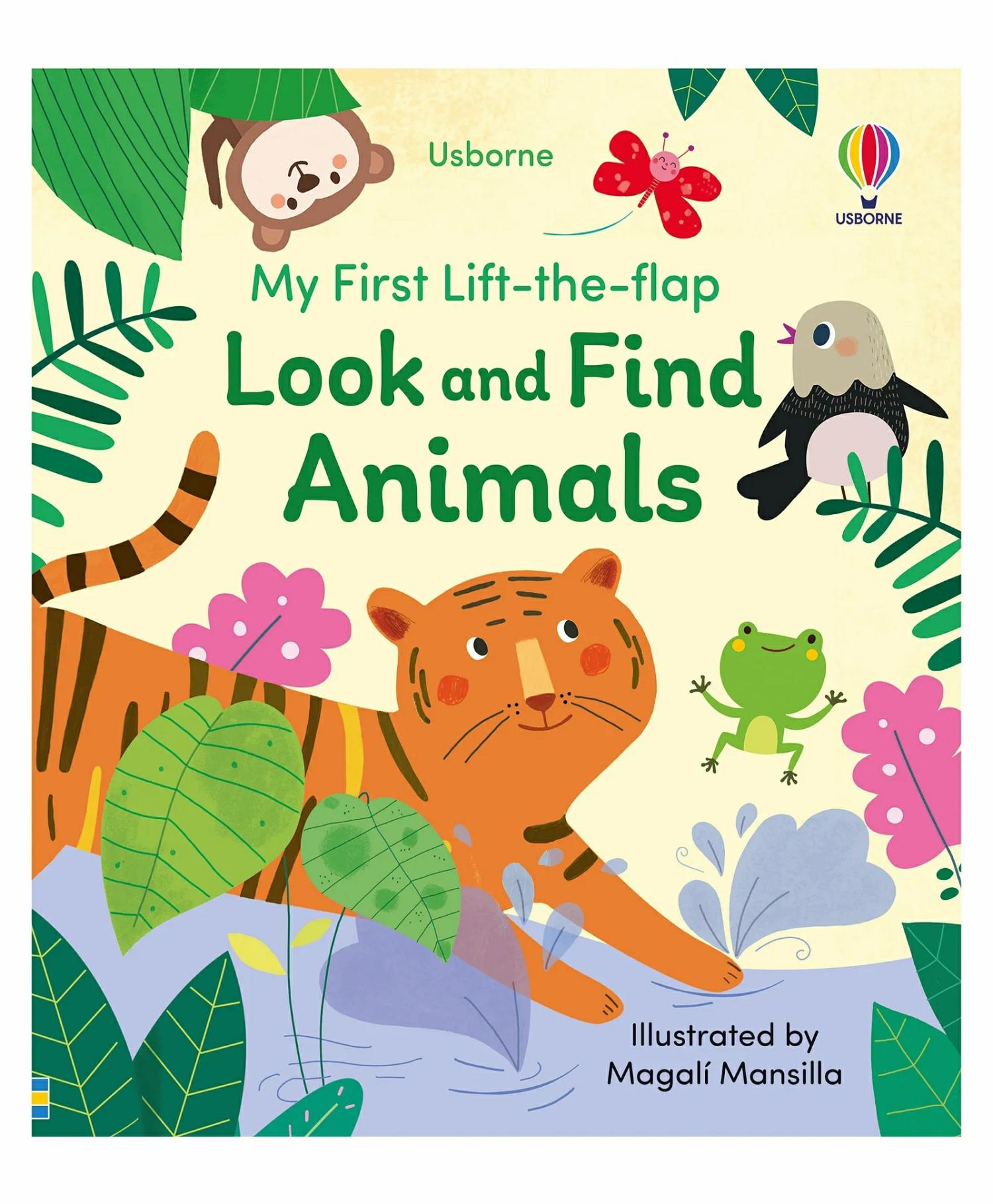 My First Lift-The-Flap Look And Find Animals Board Book – English  |   Board Books Board Books Board Books