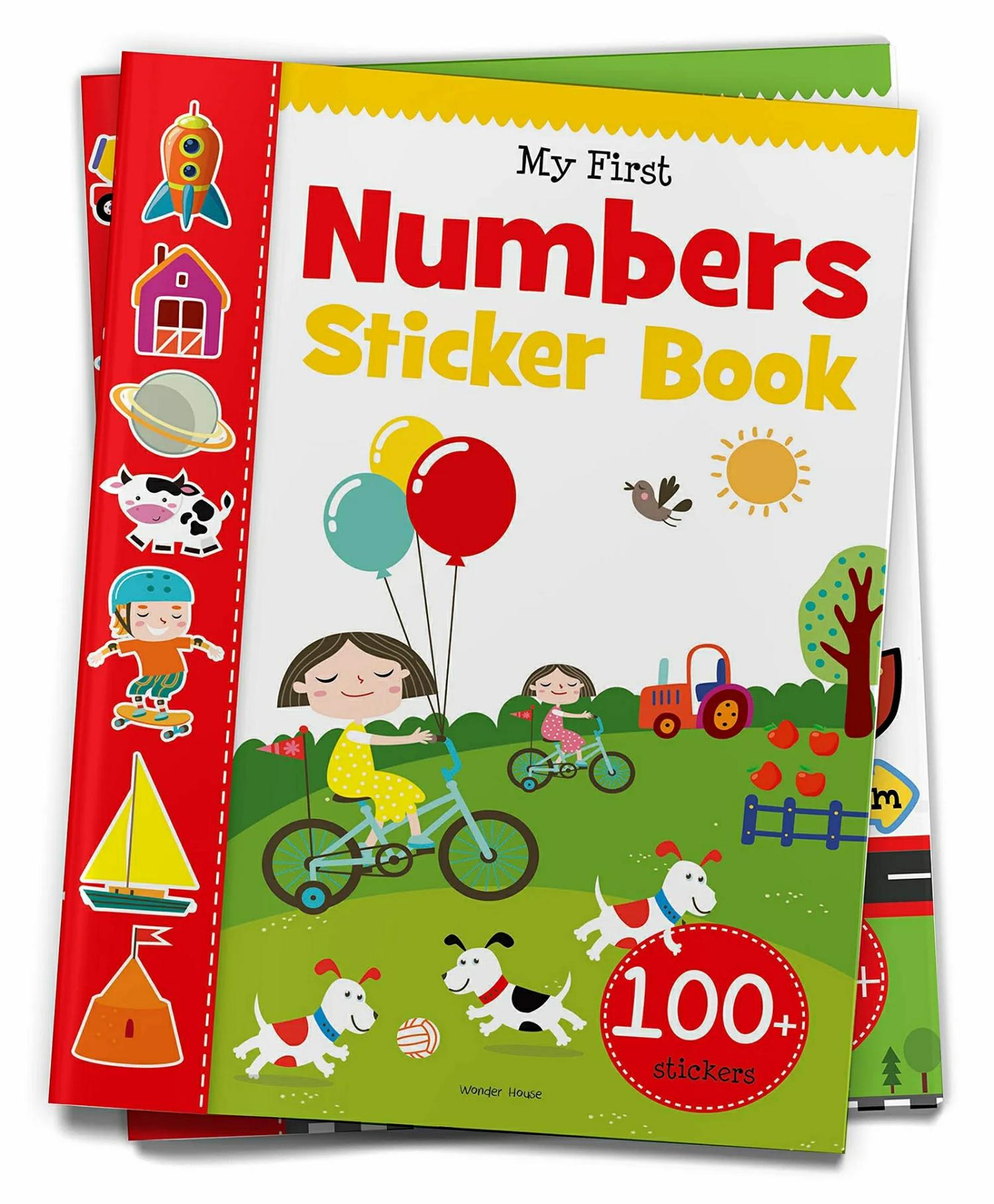 My First Numbers Sticker Book – English  |   Sticker Books Sticker Books Sticker Books