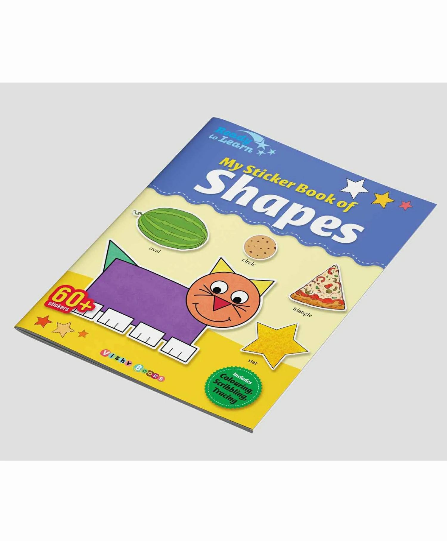 My Sticker Book Of Shapes – English  |   Sticker Books Sticker Books Sticker Books