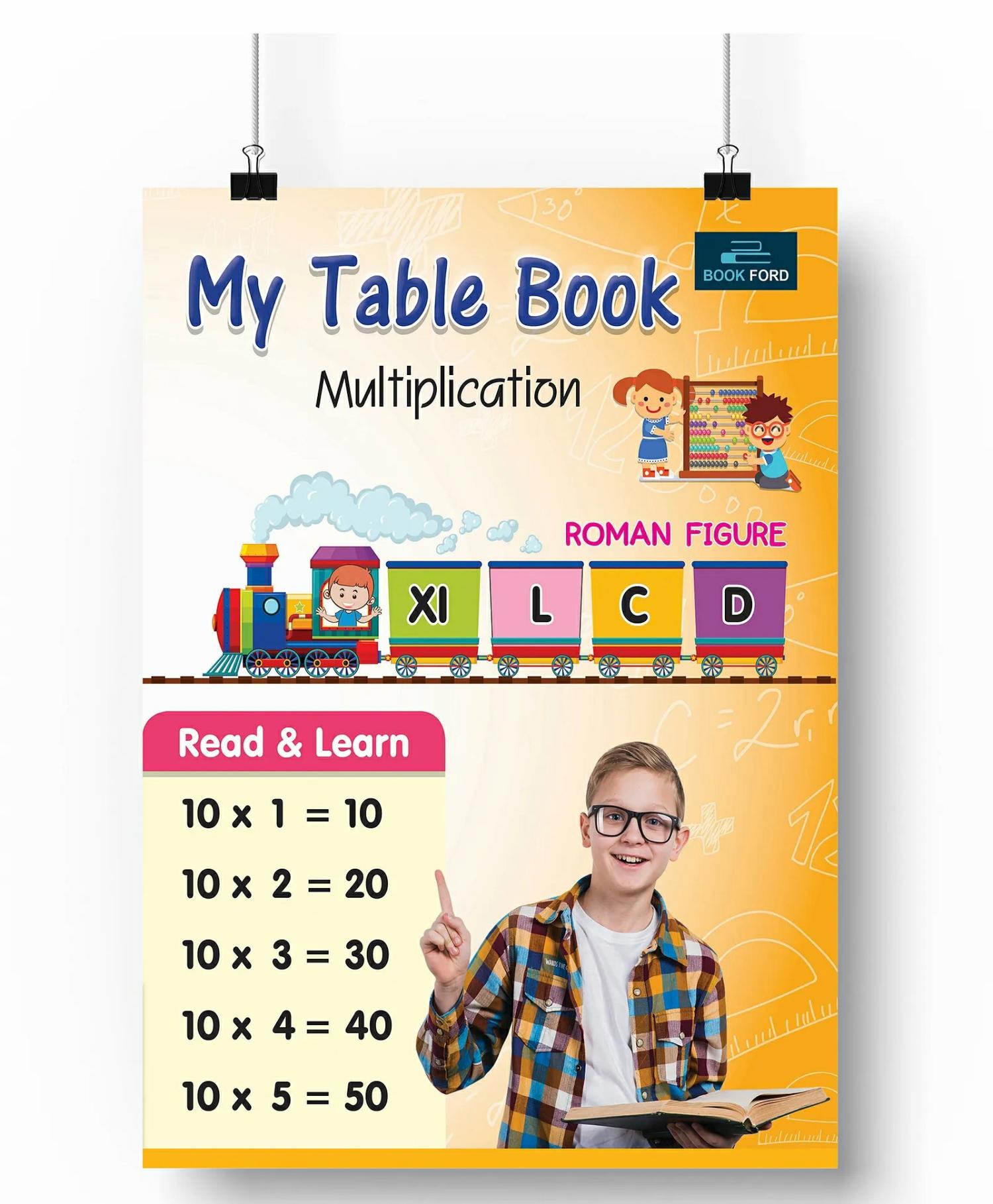 My Table Book Of Multiplication – English  |   Crafts, Hobbies & Activity Books Crafts, Hobbies & Activity Books Crafts