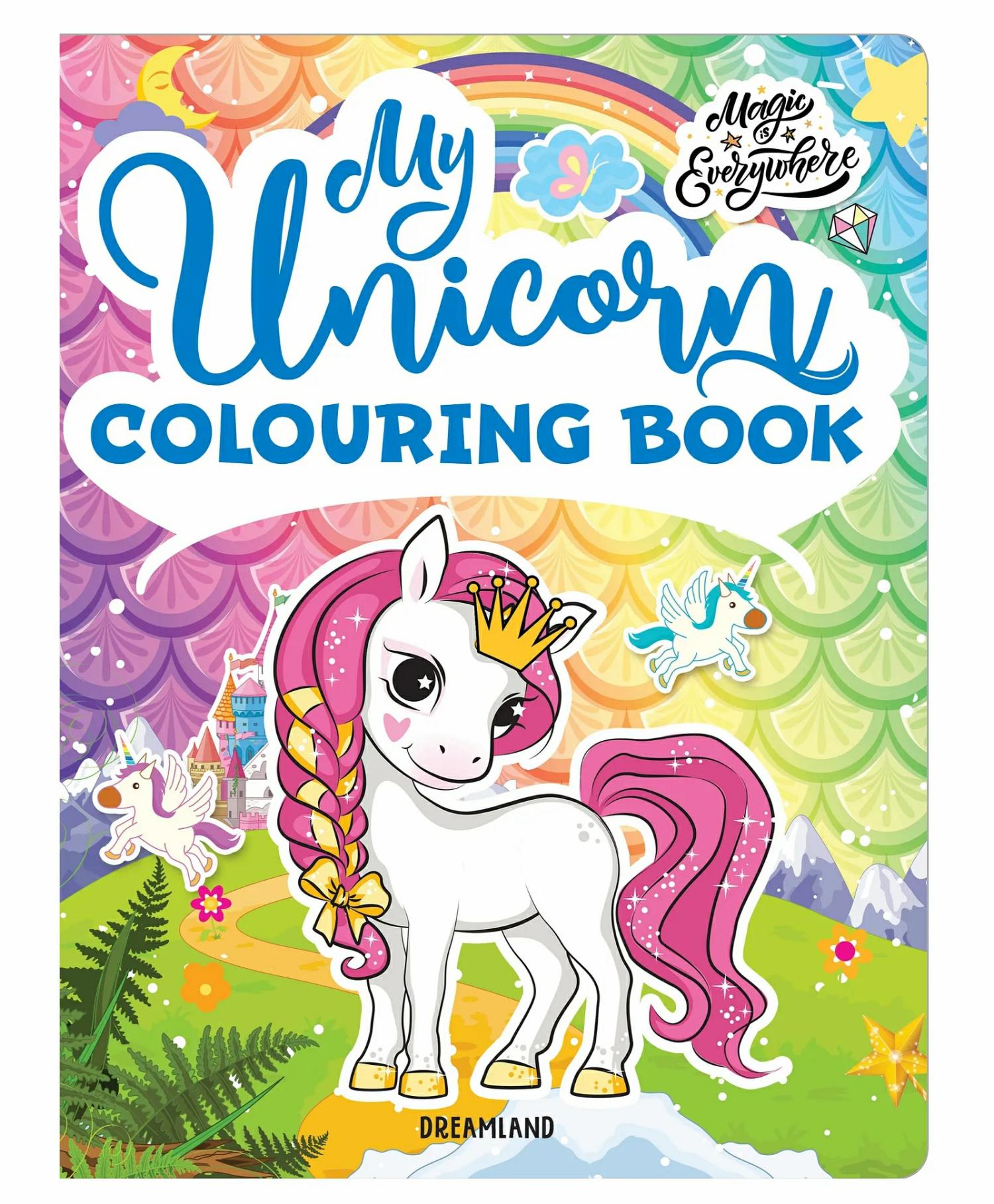 My Unicorn Colouring Book For Children  |   Drawing & Coloring Book Drawing & Coloring Book Drawing & Coloring Book