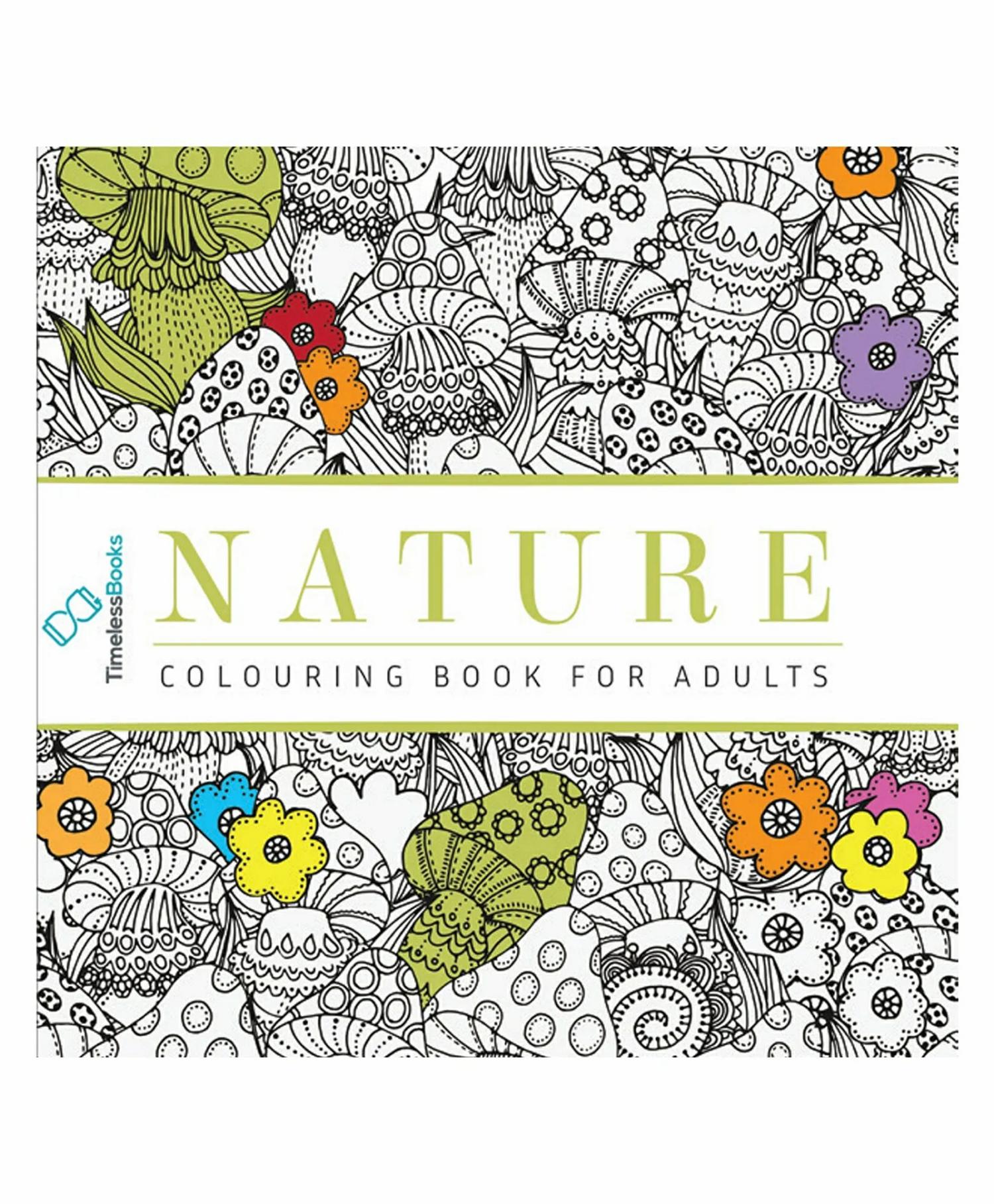 Nature Adults Colouring Book With Tearout Sheet – English  |   Pregnancy & Parenting Books Pregnancy & Parenting Books Pregnancy & Parenting Books