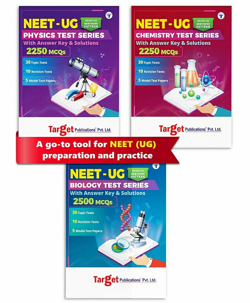 Neet Ug Physics, Chemistry, Biology Test Series Combo Of 3 Books – English  |   Academic Books Academic Books Academic Books