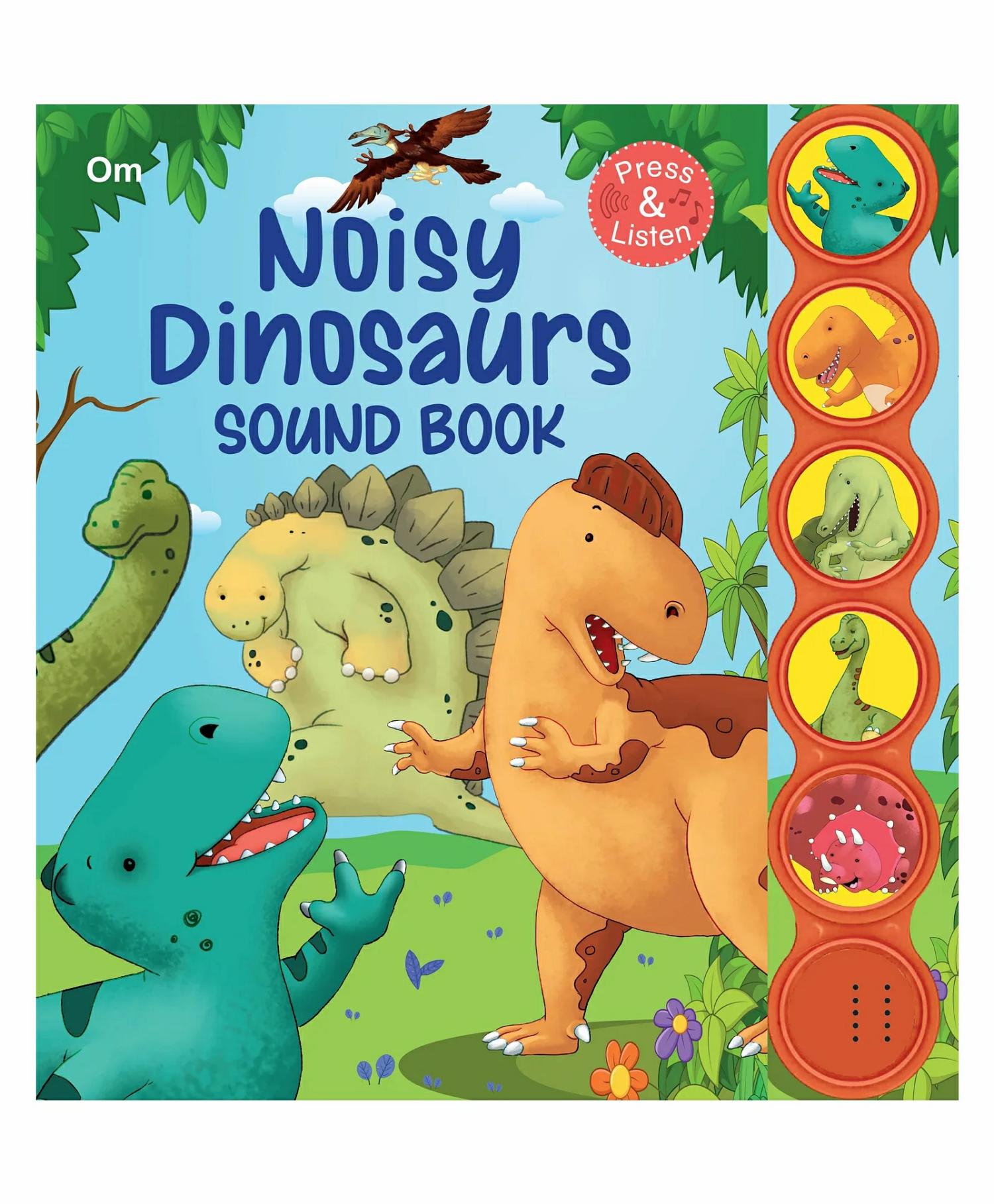 Noisy Dinosaurs Sound Book – English  |   Picture Books Cd's & Movies Cd's & Movies