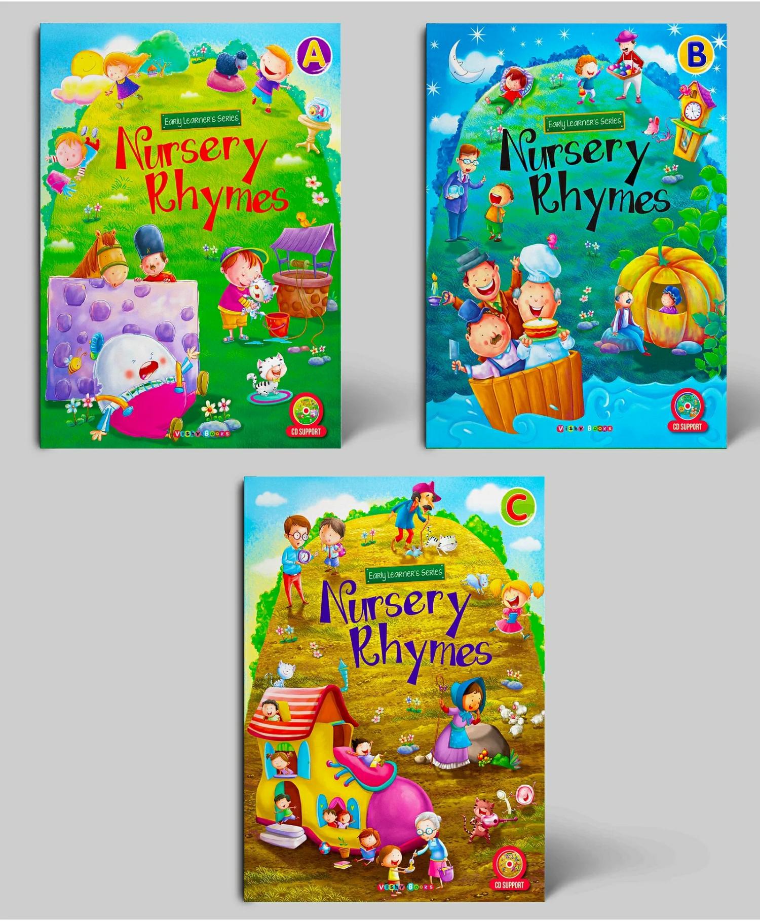 Nursery Rhymes Combo Pack Of 3 – English  |   Rhymes & Poetry Books Rhymes & Poetry Books Rhymes & Poetry Books