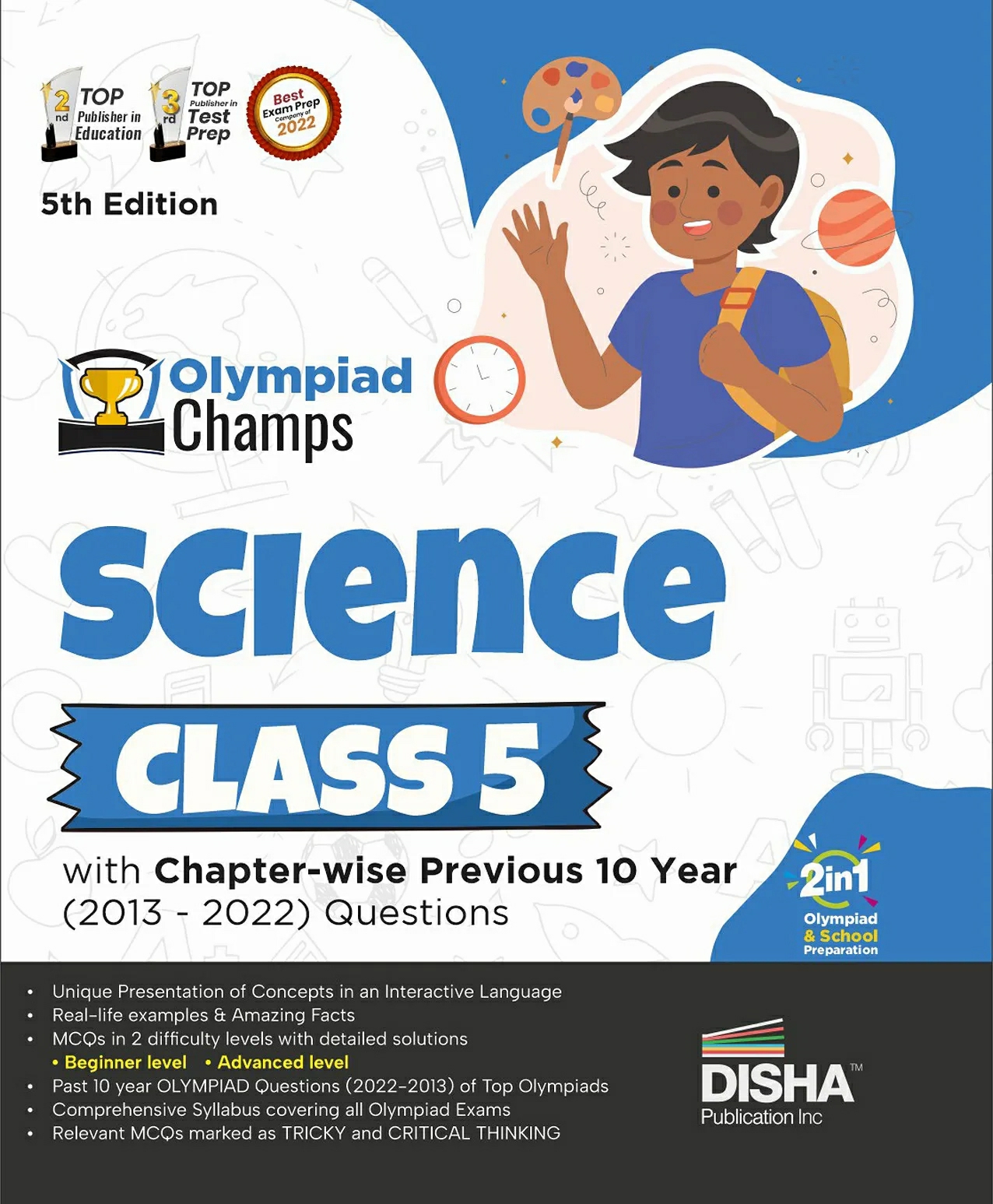 Olympiad Champs Science Class 5 With Chapter-Wise Previous 1 Year (213 – 222) Questions 5Th Edition | Complete Prep Guide With Theory, Pyqs, Past & Practice Exercise  |   Academic Books Academic Books Academic Books