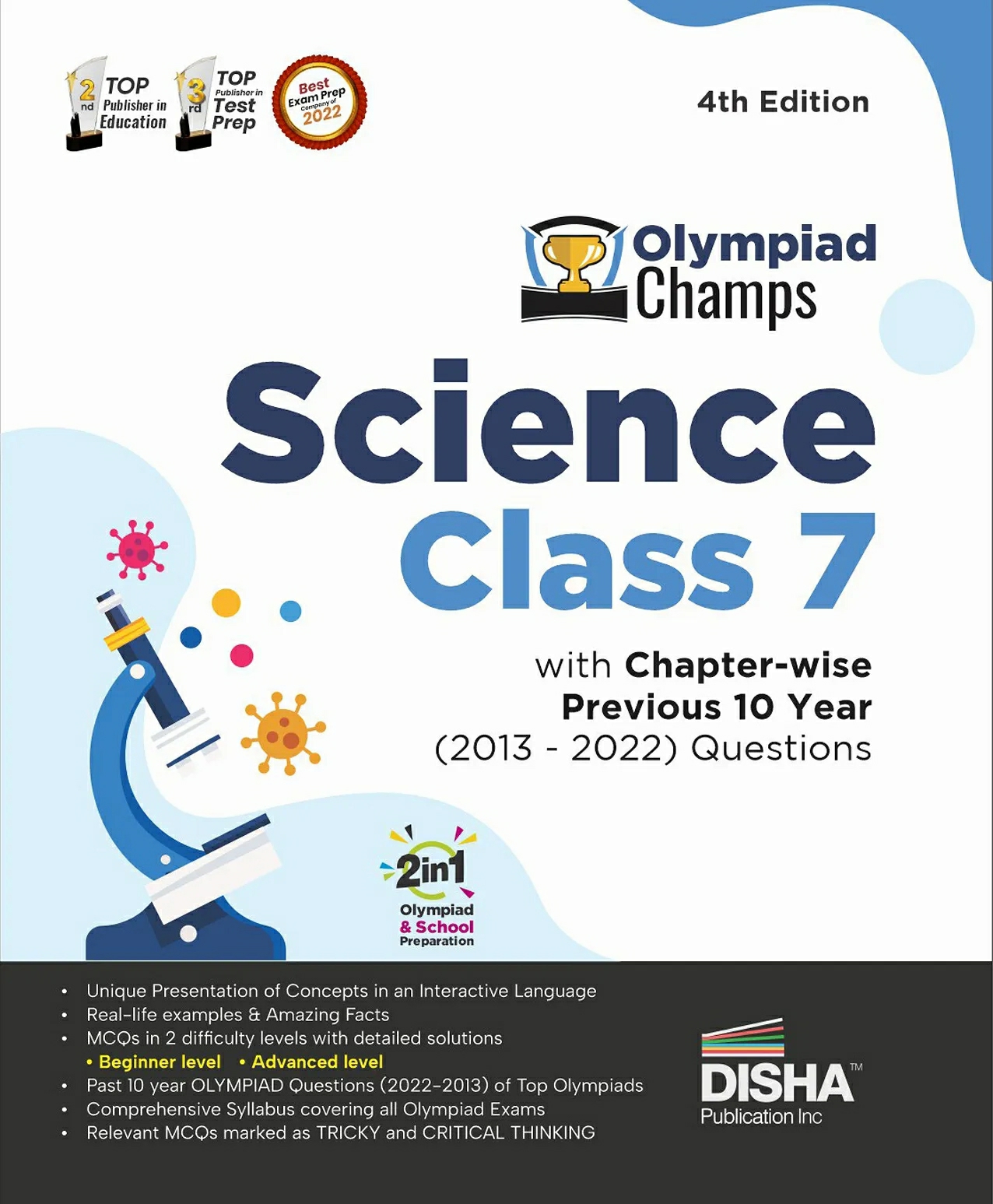 Olympiad Champs Science Class 7 With Chapter-Wise Previous 1 Year (213 – 222) Questions 4Th Edition Complete Prep Guide With Theory, Pyqs, Past & Practice Exercise  |   Academic Books Academic Books Academic Books