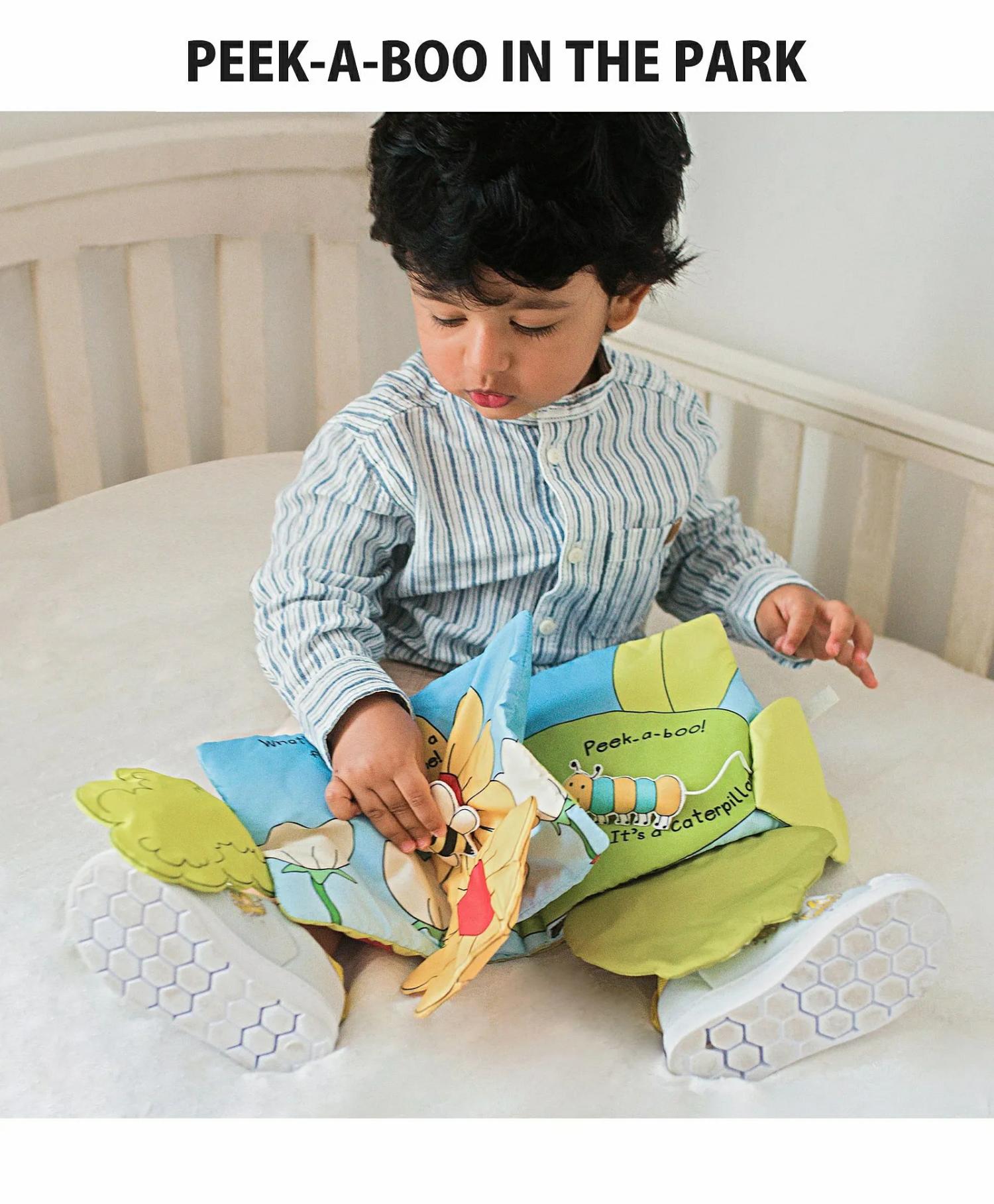 Peek-A-Boo In The Park Plush Cloth Book Level 5 – Multicolor  |   Read & Learn Read & Learn Read & Learn