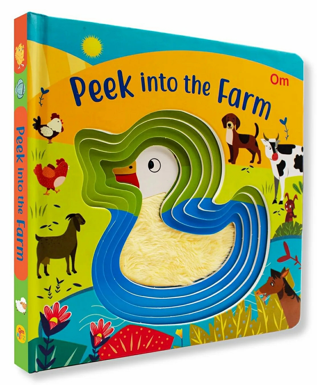 Peek Into The Farm – Illustrated Rhymes For Kids – Board Book For Children  English  |   Board Books Board Books Board Books