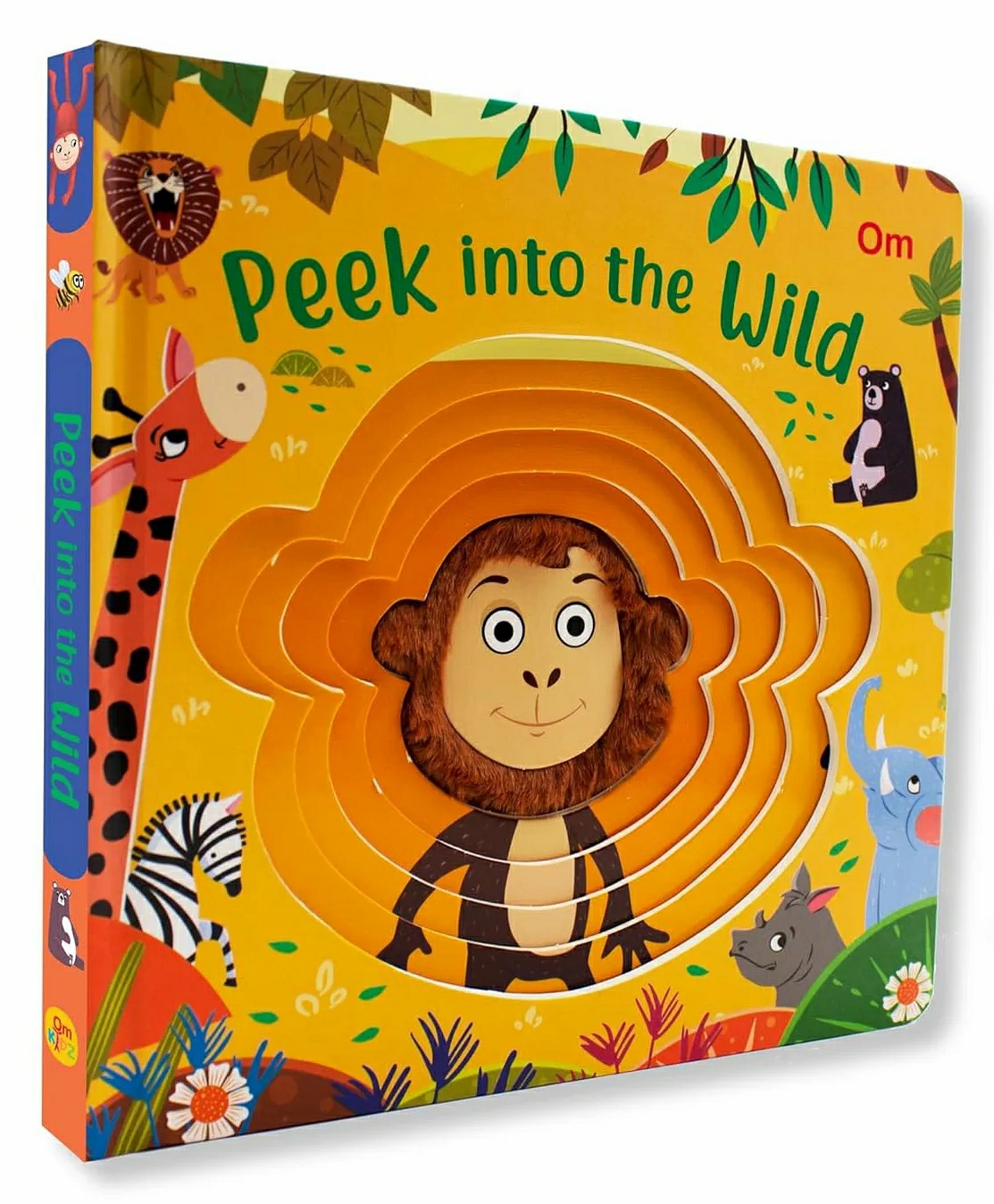 Peek Into The Wild – Illustrated Rhymes For Kids – Board Book For Children English  |   Board Books Board Books Board Books