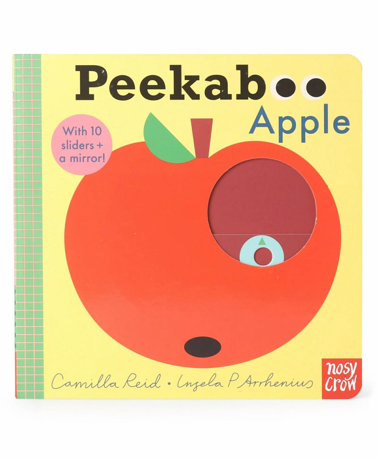 Peekaboo Apple Board Book By Camilla Reid – English  |   Board Books Board Books Board Books