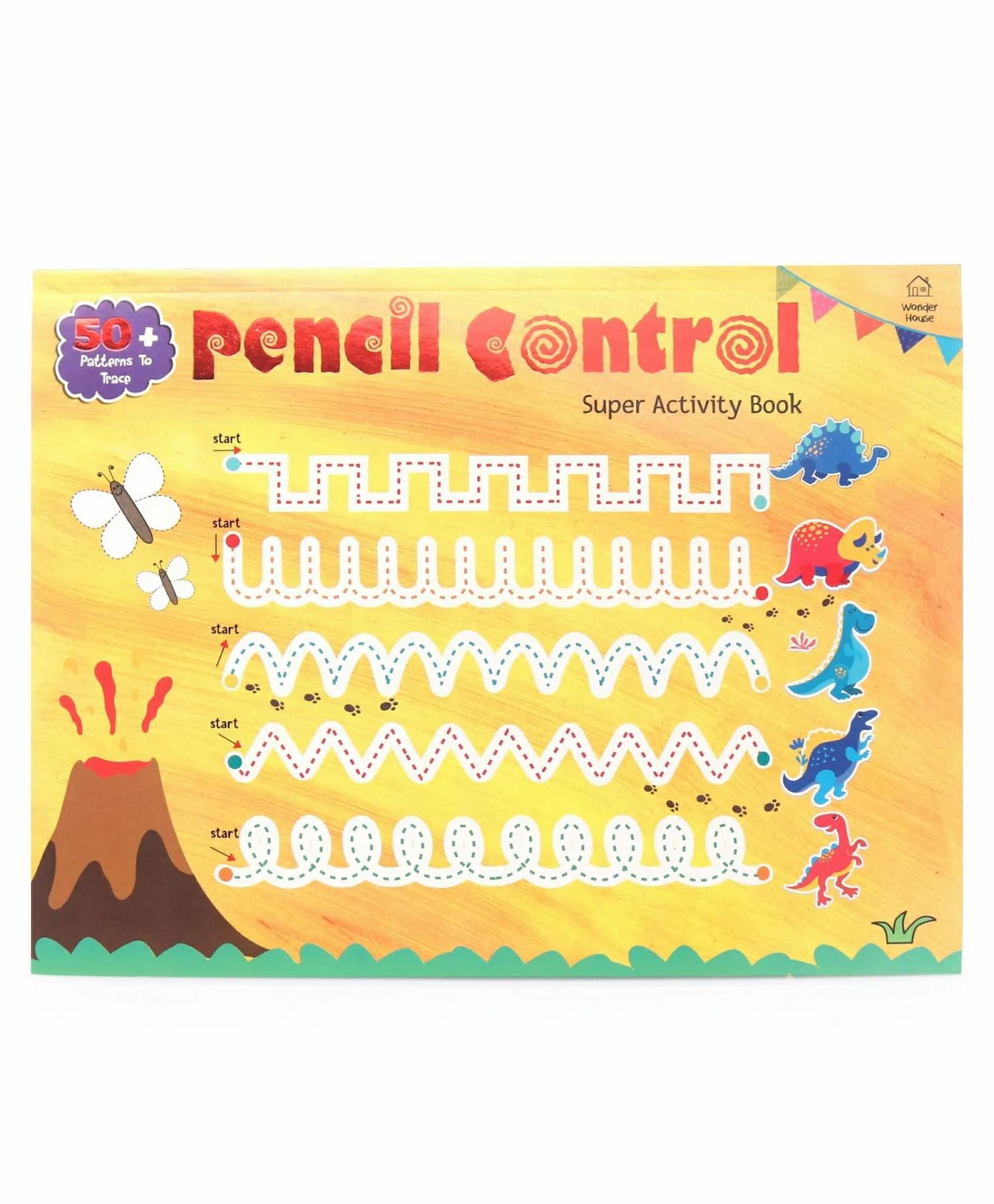 Pencil Control Super Activity Book  – English  |   Read & Learn Read & Learn Read & Learn