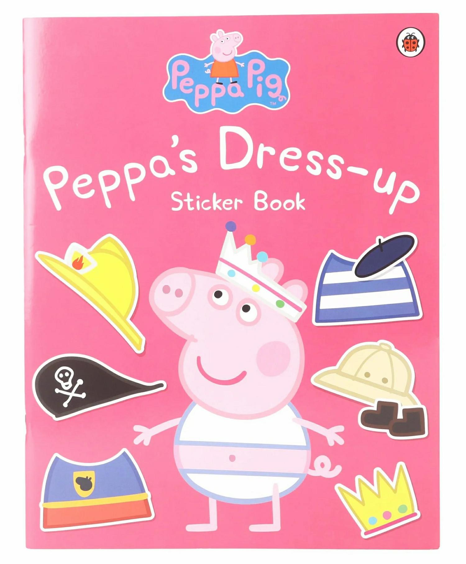 Peppa Dress Up Sticker Book – English  |   Sticker Books Sticker Books Sticker Books