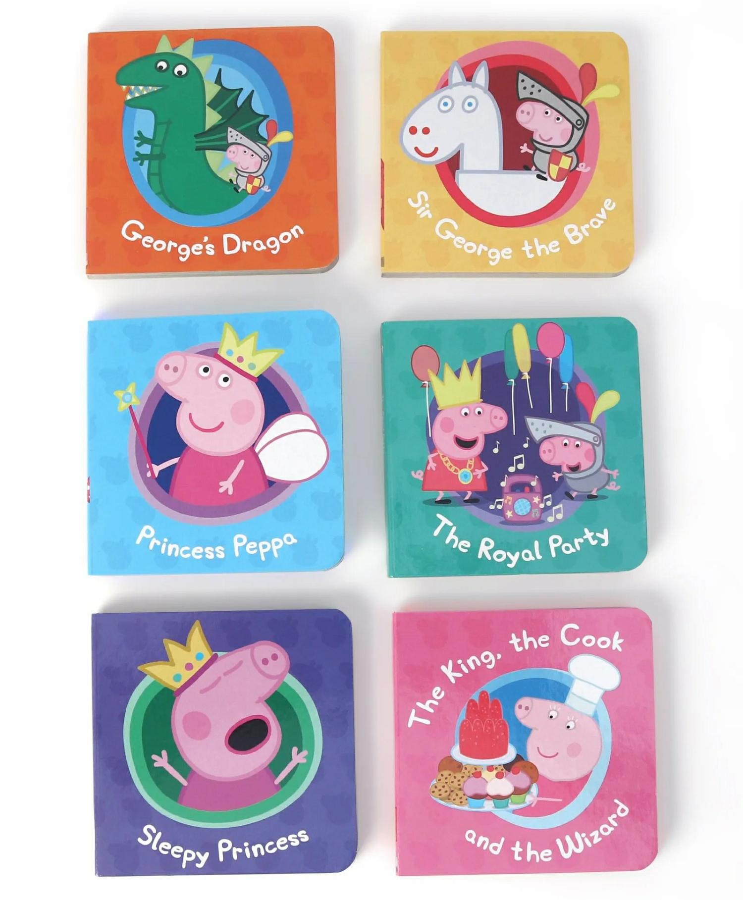 Peppa Pig Fairy Tale Little Library Pack Of 6 – English  |   Board Books Board Books Board Books