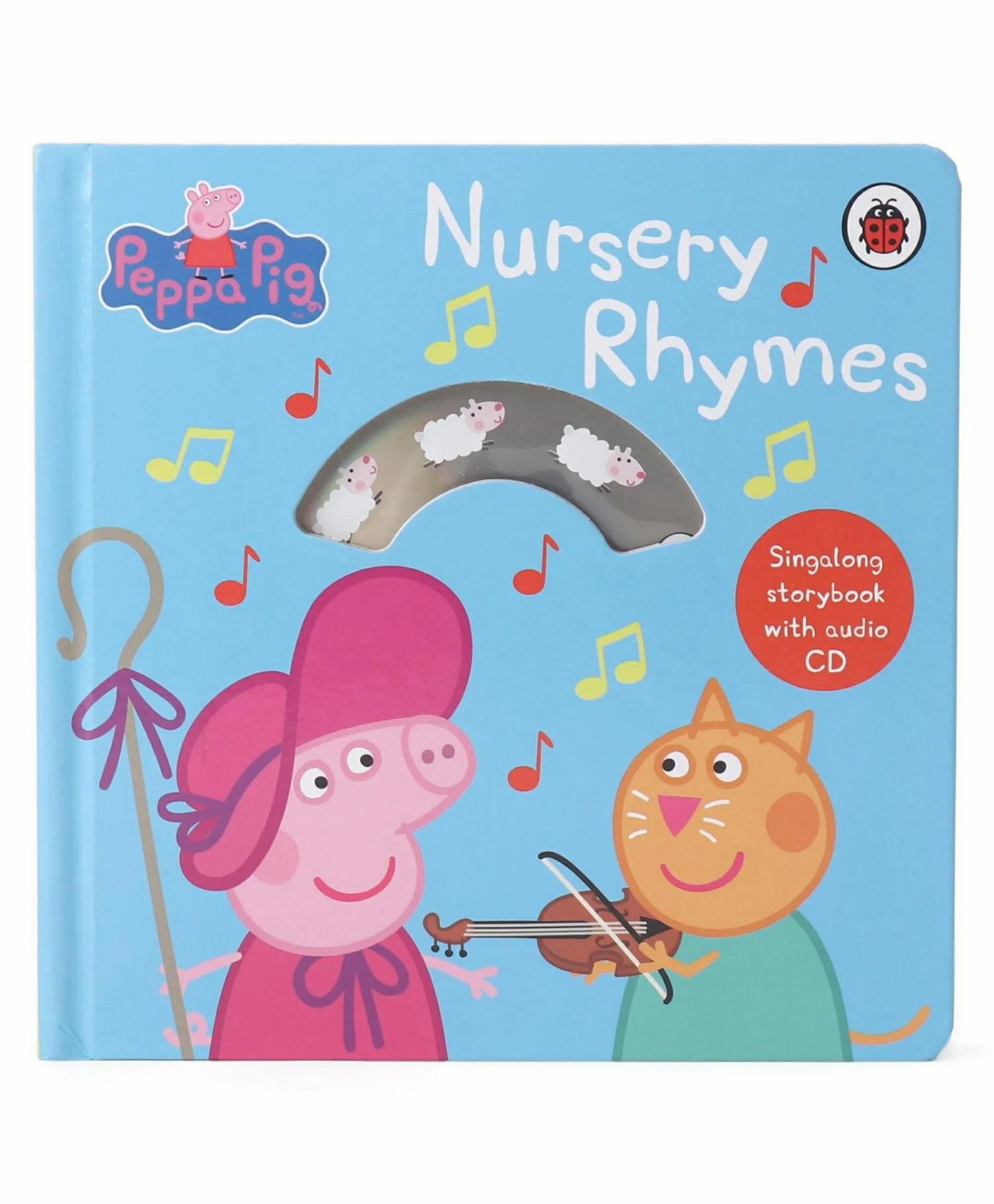 Peppa Pig Nursery Rhymes Book & Cd- English  |   Rhymes & Poetry Books Rhymes & Poetry Books Rhymes & Poetry Books