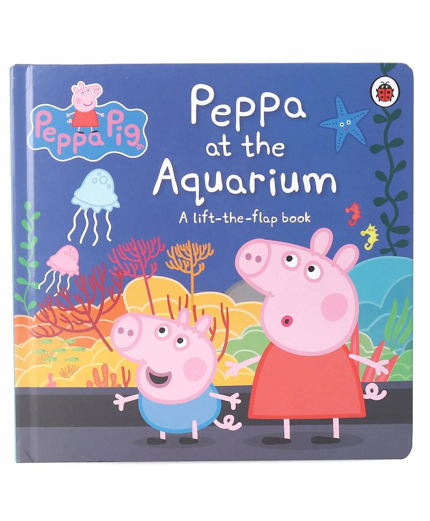 Peppa Pig Peppa At The Aquarium Board Book – English  |   Board Books Board Books Board Books