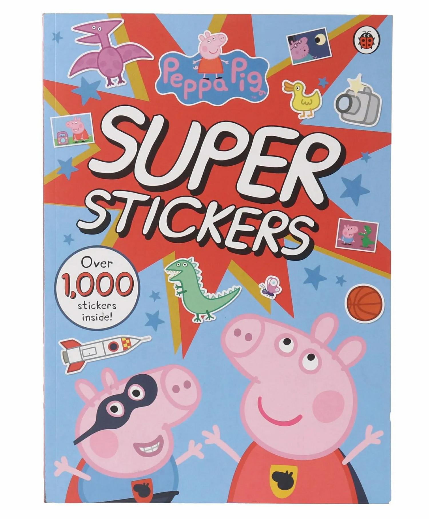 Peppa Pig Super Stickers Activity Book – English  |   Story Books Sticker Books Sticker Books