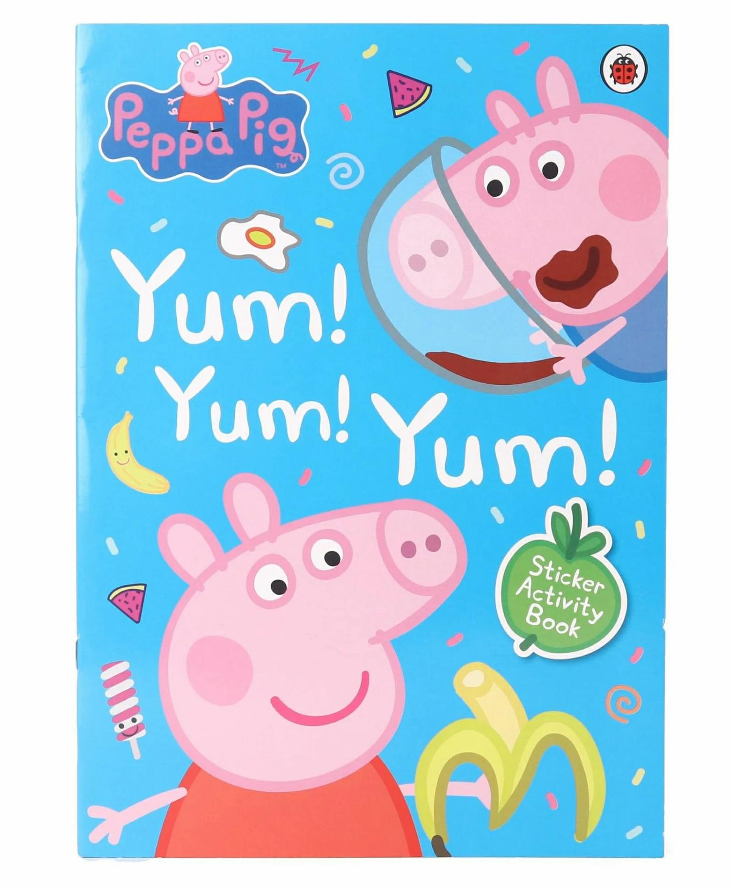 Peppa Pig Yum Yum Yum Sticker Activity Book – English  |   Crafts, Hobbies & Activity Books Crafts, Hobbies & Activity Books Crafts