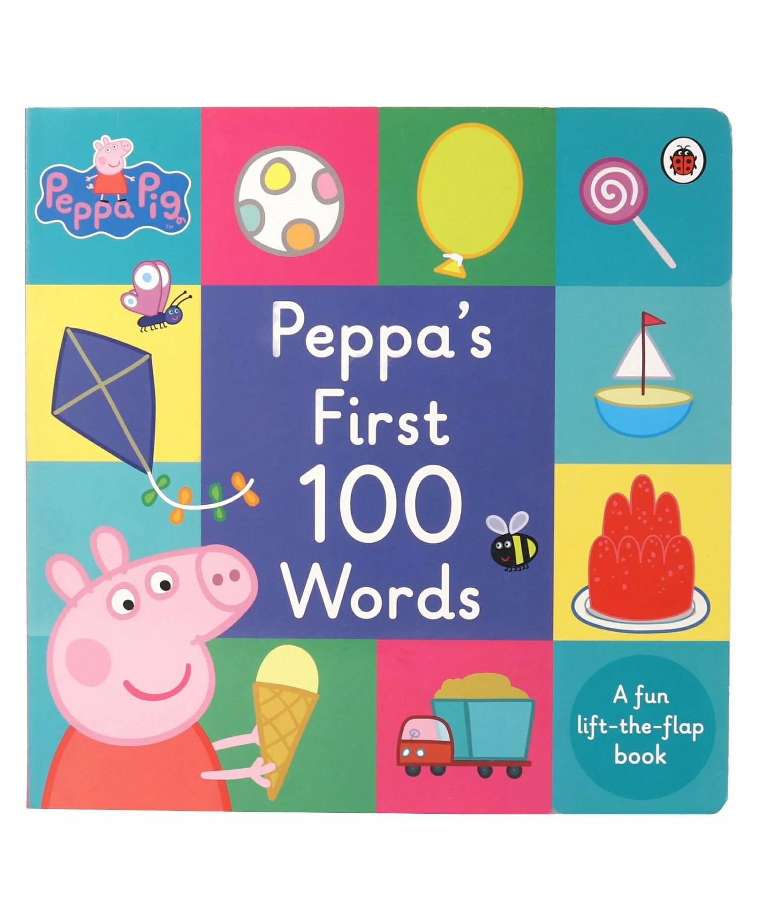 Peppa’s First 100 Words – English  |   Story Books Board Books Board Books