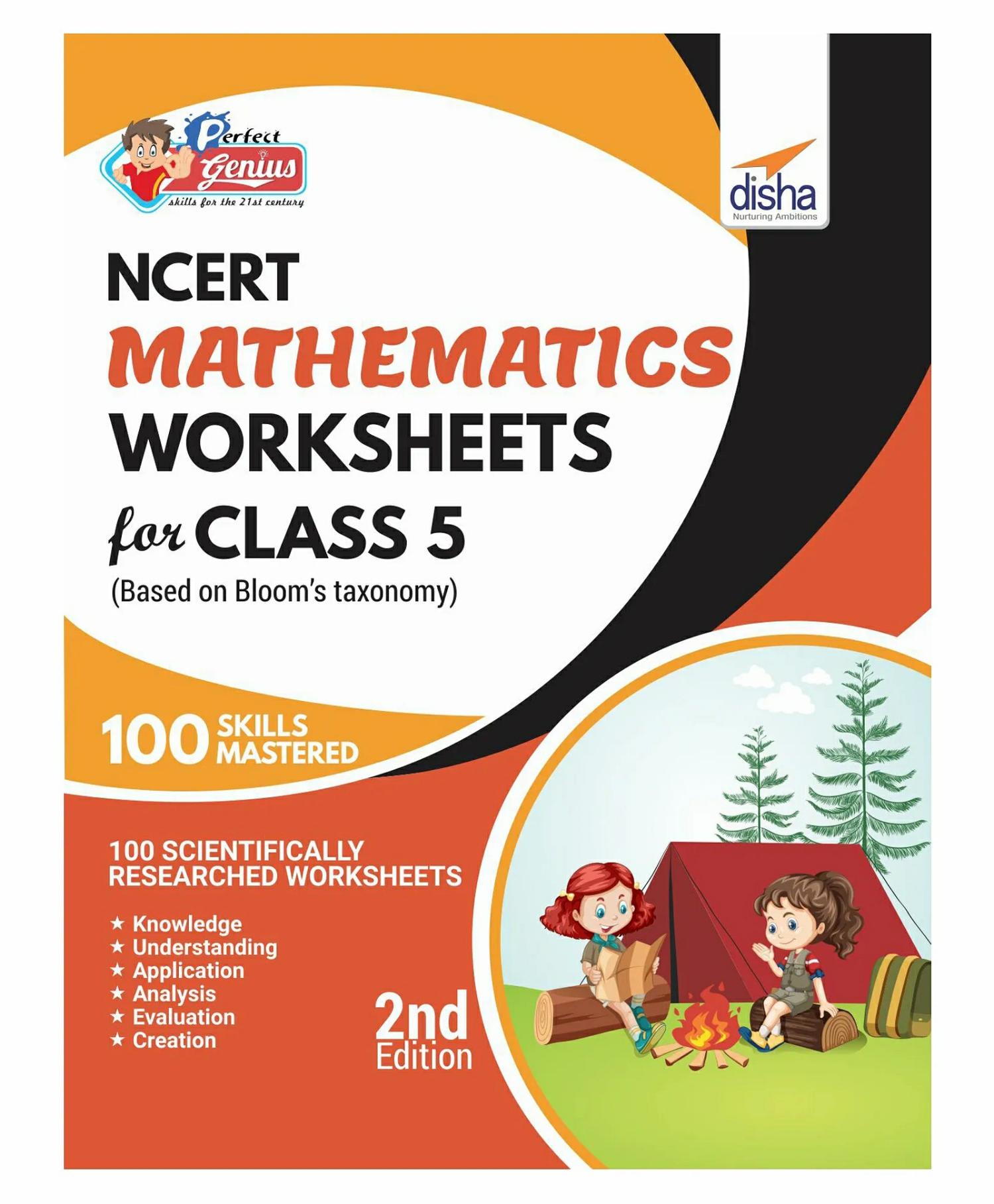 Perfect Genius Ncert Mathematics Worksheets For Class 5 (Based On Bloom’S Taxonomy) 2Nd Edition  |   Academic Books Academic Books Academic Books