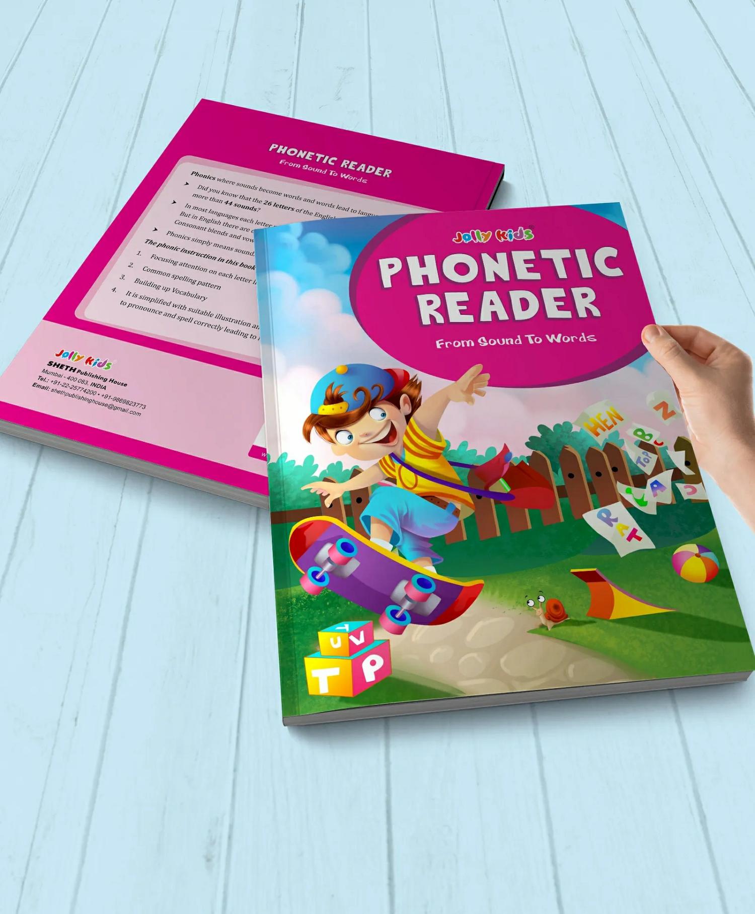 Phonetic Reader From Sound To Words Book – English  |   Read & Learn Picture Books Picture Books