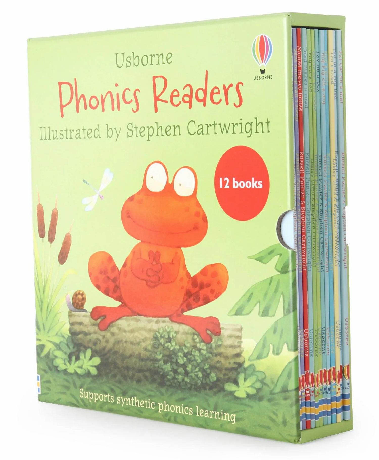 Phonics Readers Boxset By Stephen Cartwright Set Of 12 Books – English  |   Read & Learn Read & Learn Read & Learn