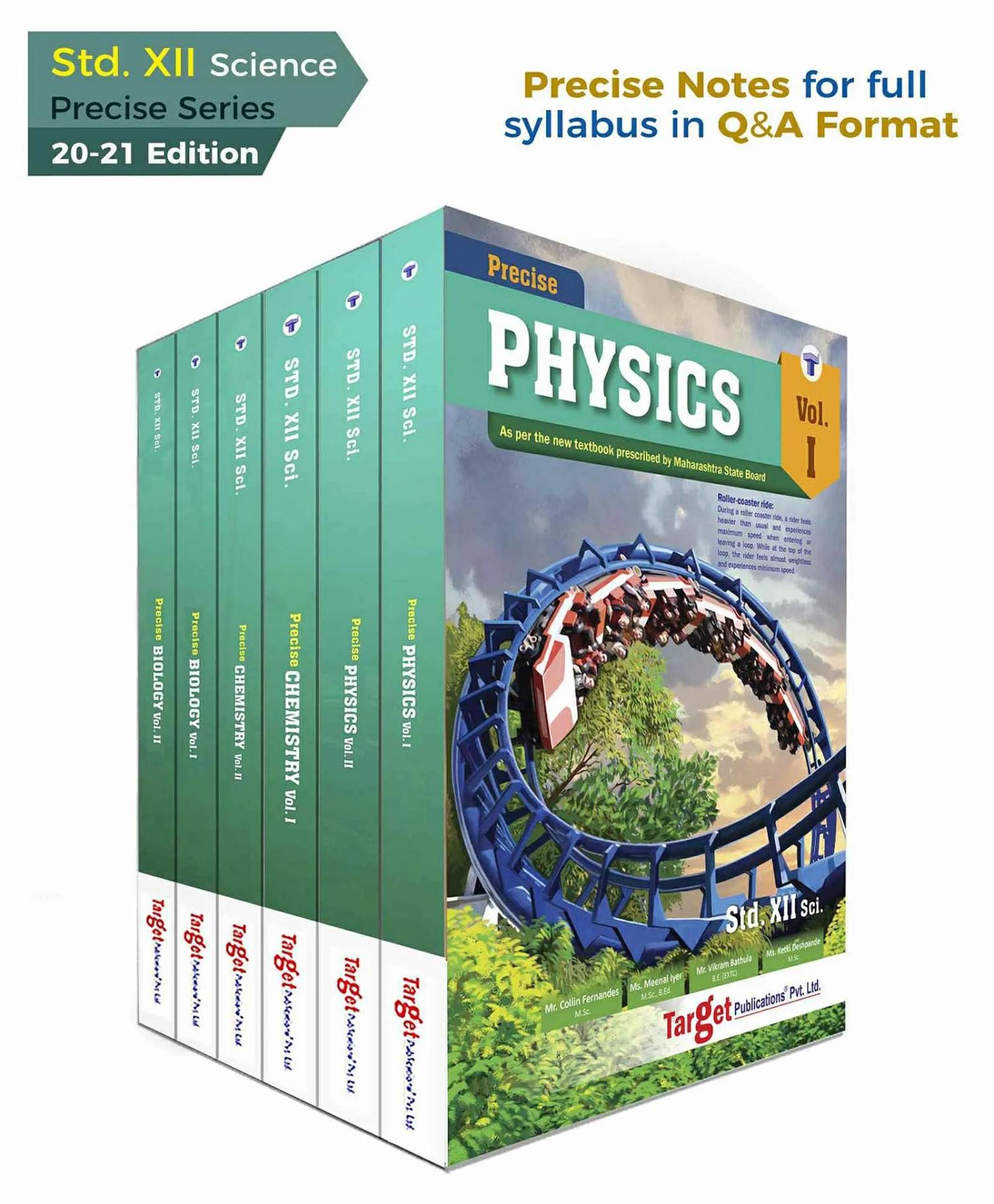 Physics Chemistry And Biology Standard 12Th Books Pack Of 6 – English  |   Academic Books Academic Books Academic Books