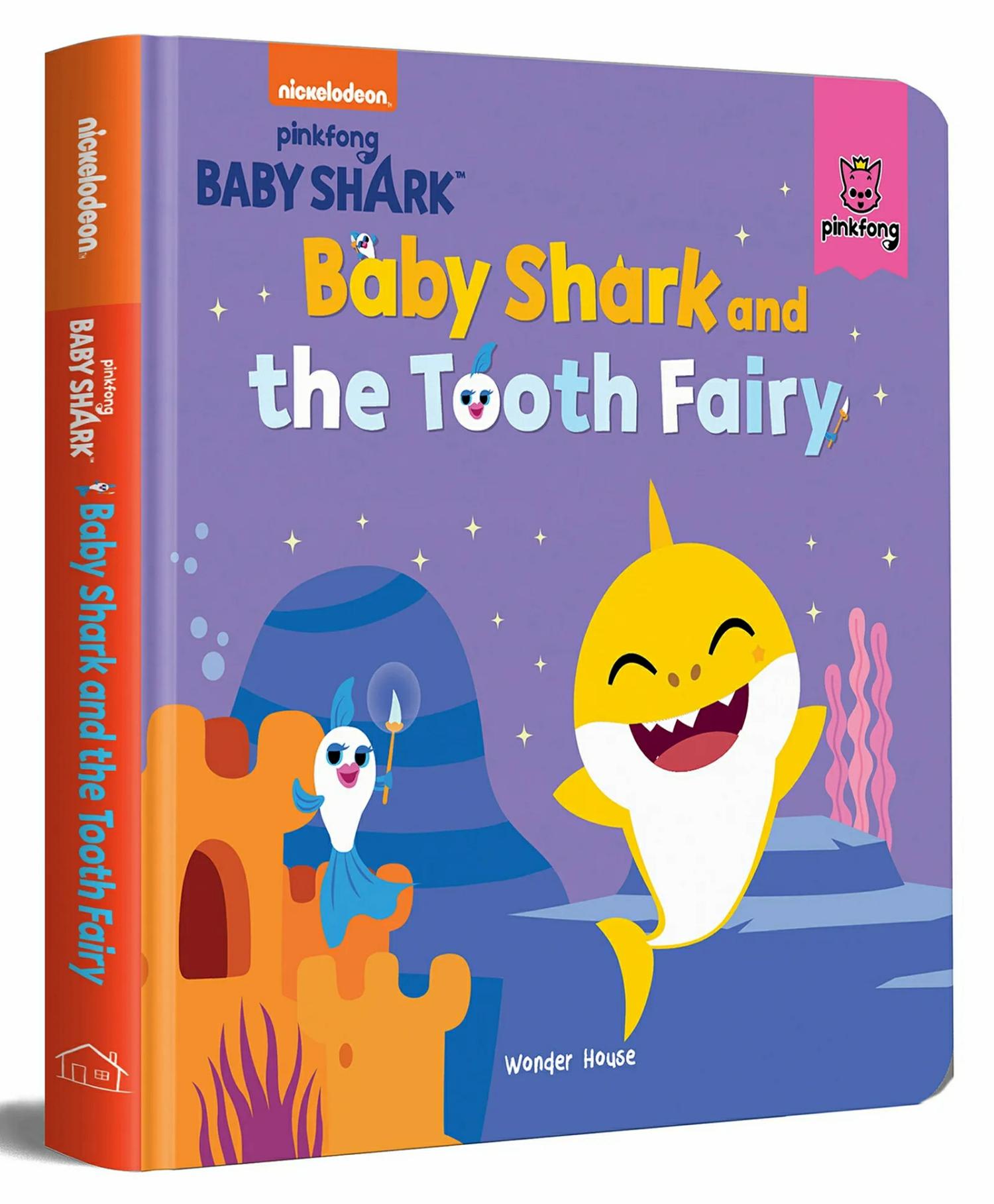 Pinkfong Baby Shark Baby Shark And The Tooth Fairy Story Board Book – English  |   Board Books Board Books Board Books