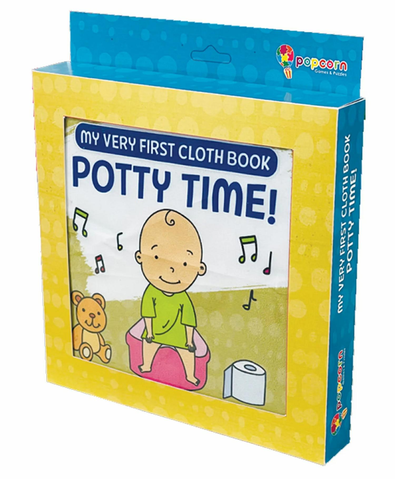 Potty Time Cloth Books – English  |   Read & Learn Picture Books Picture Books