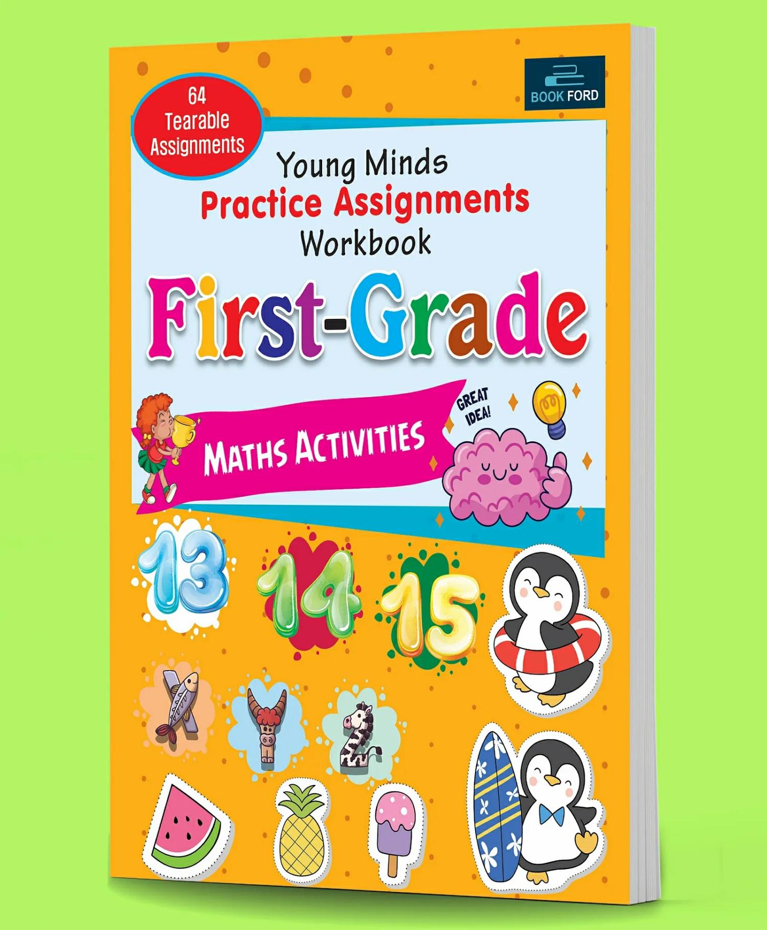 Practice Assignments First Grade Workbook Maths Activity Book – English  |   Read & Learn Read & Learn Read & Learn