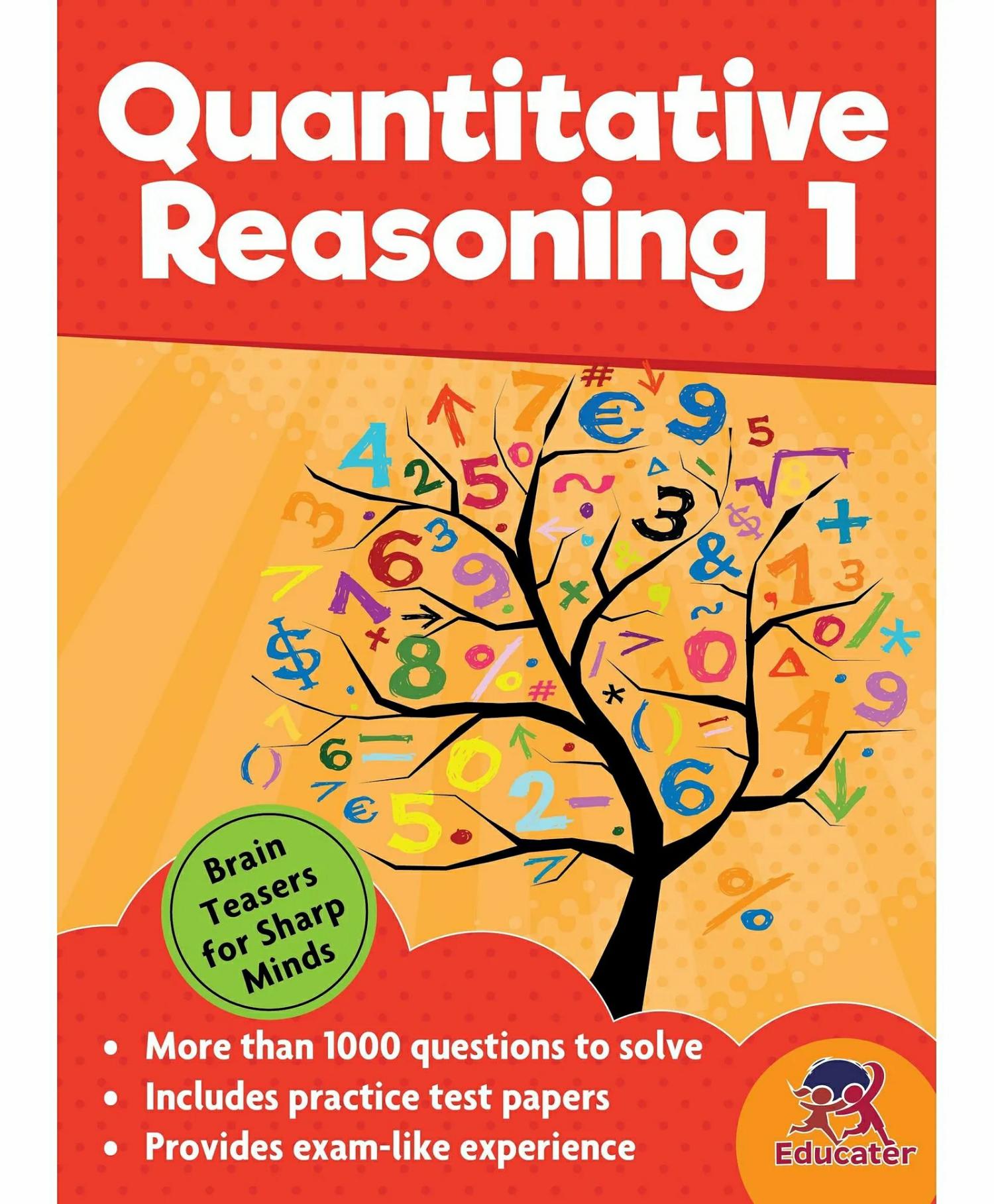 Quantative Reasoning Grade 1 – English  |   Academic Books Academic Books Academic Books