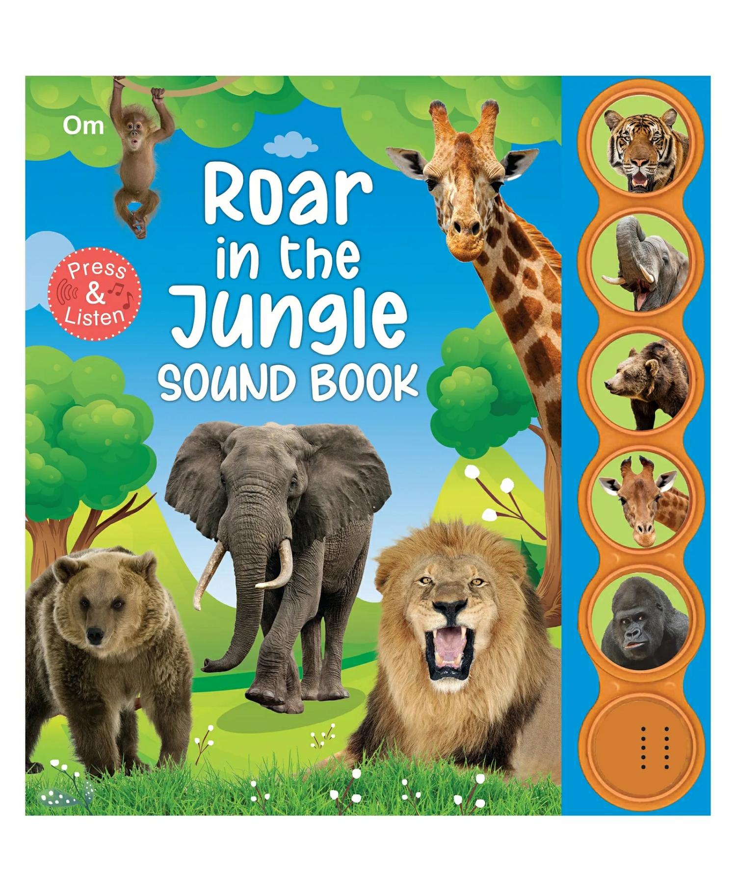 Roar In The Jungle Sound Book – English  |   Picture Books Cd's & Movies Cd's & Movies