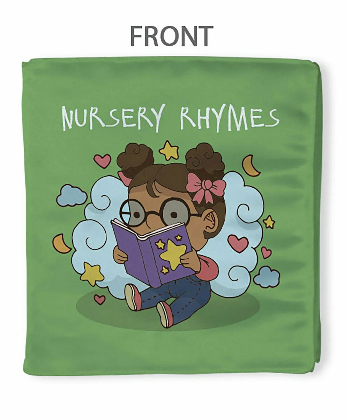 Satin Fabric Nursery Rhymes Cloth Book- English  |   Picture Books Picture Books Picture Books