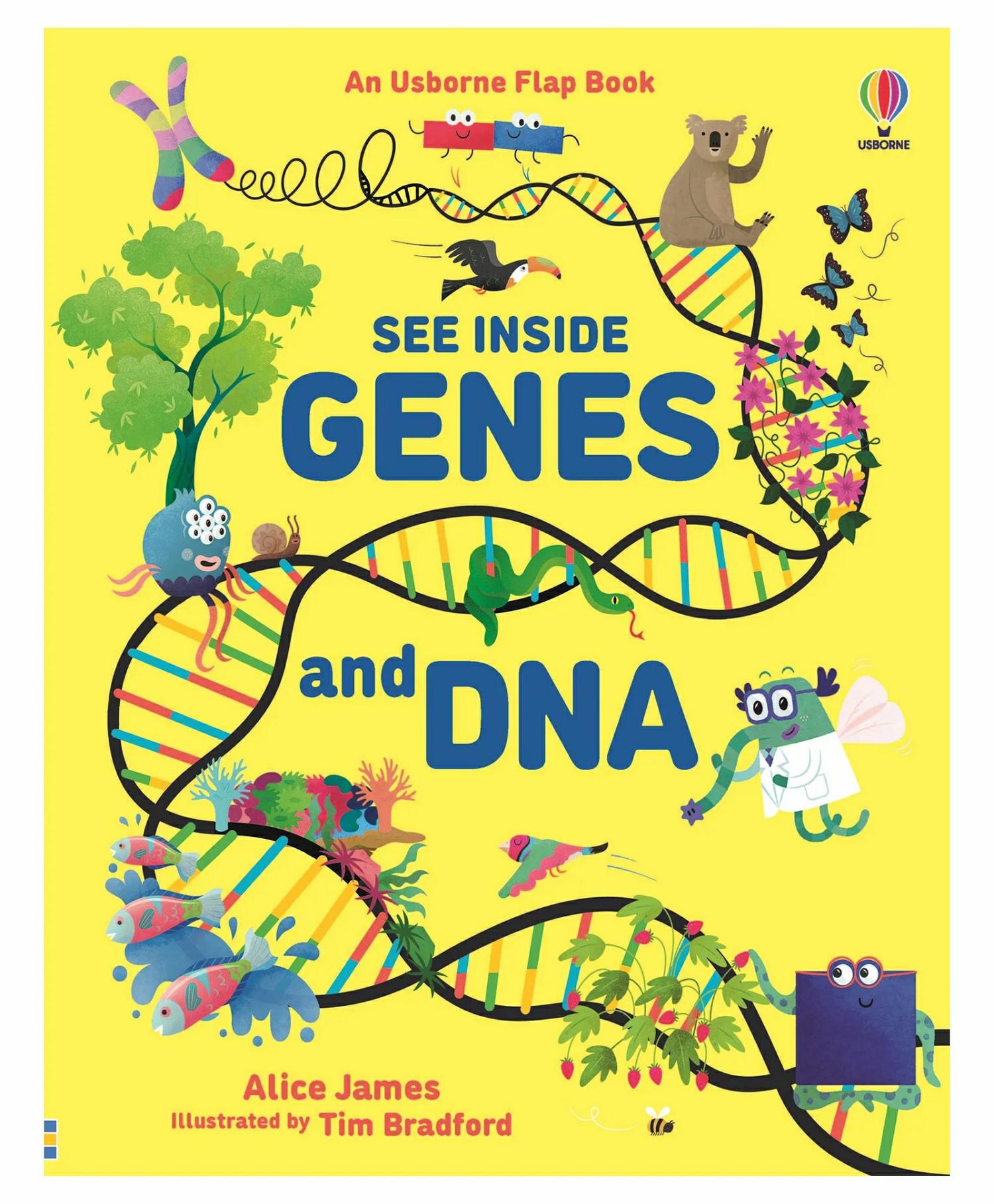 See Inside Genes And Dna By Alice James – English  |   Board Books Board Books Board Books