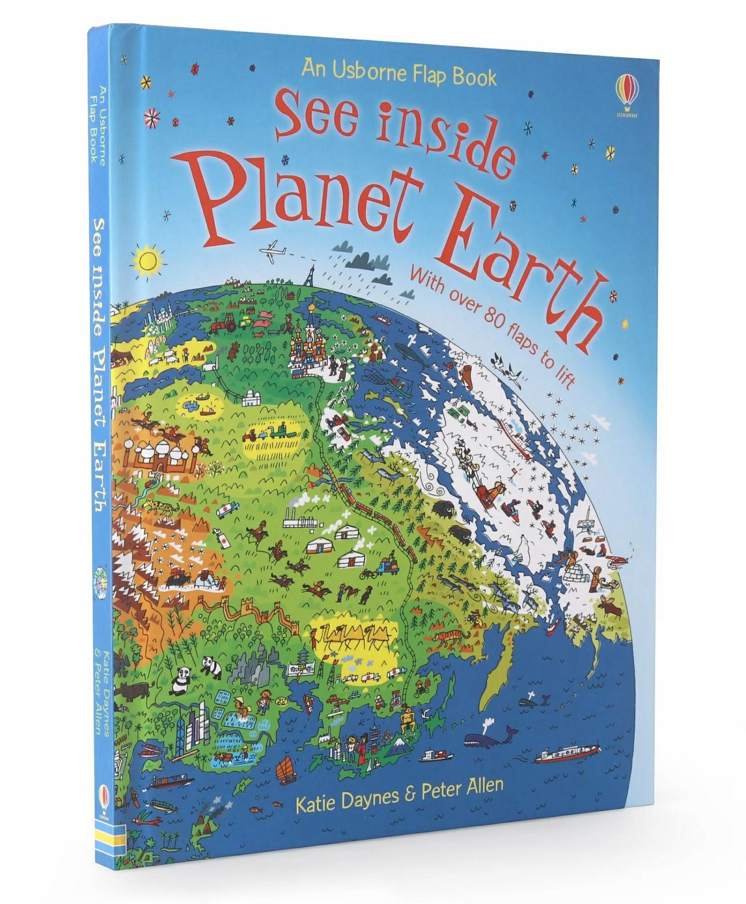 See Inside Planet Earth Book By Katie Daynes & Peter Allen  |   Board Books Board Books Board Books