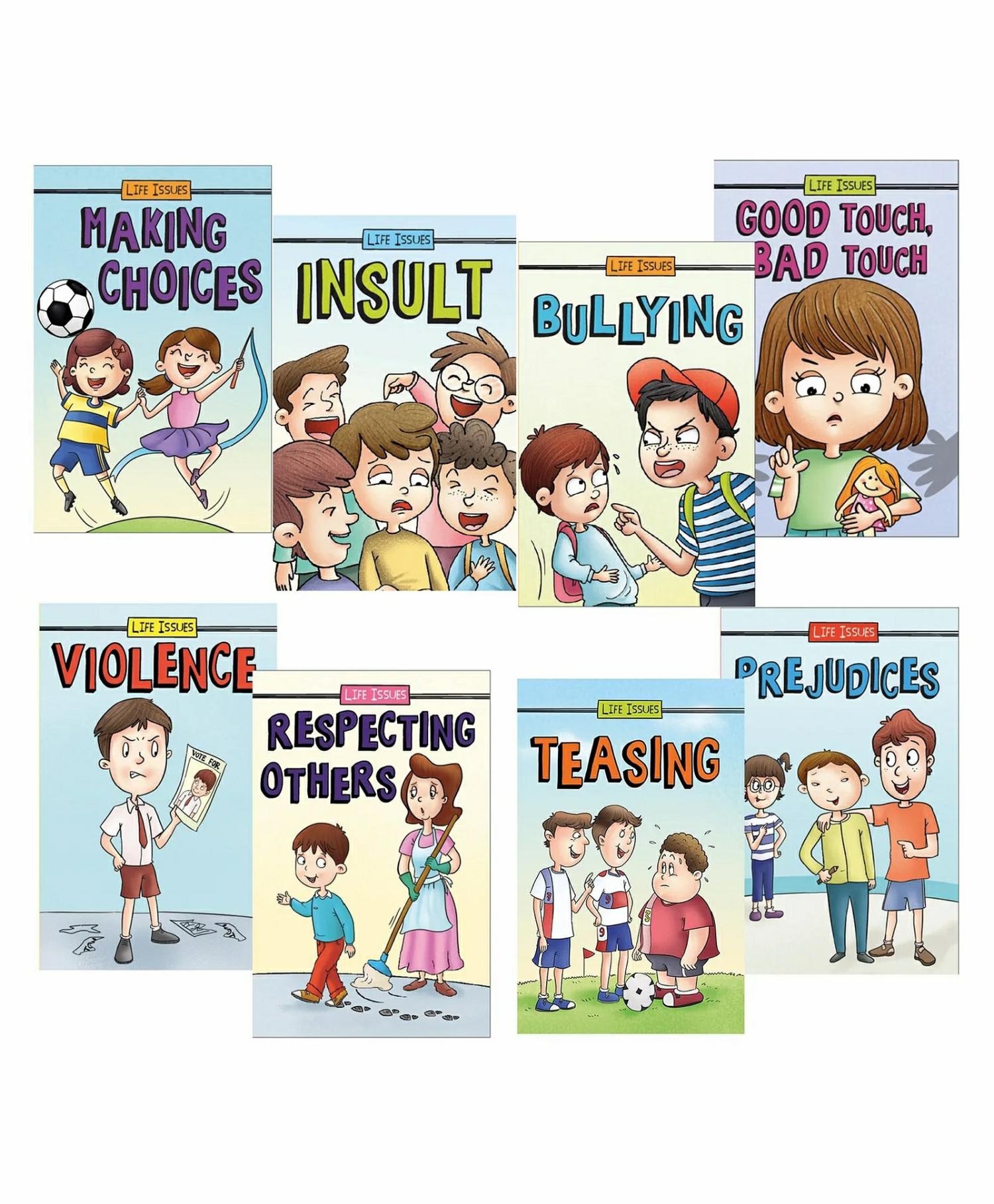 Serious Life Issues Books Pack Of 8 – English  |   Read & Learn Read & Learn Read & Learn