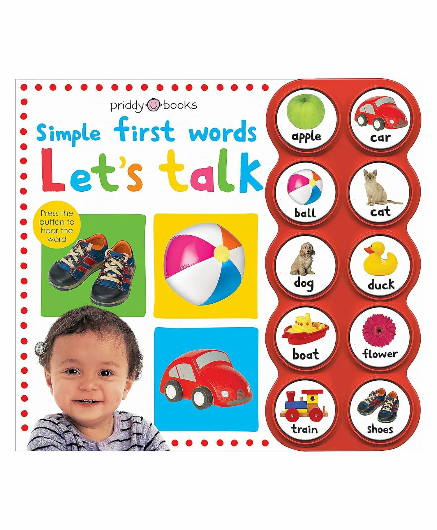 Simple First Words Let’S Talk – English  |   Board Books Board Books Board Books