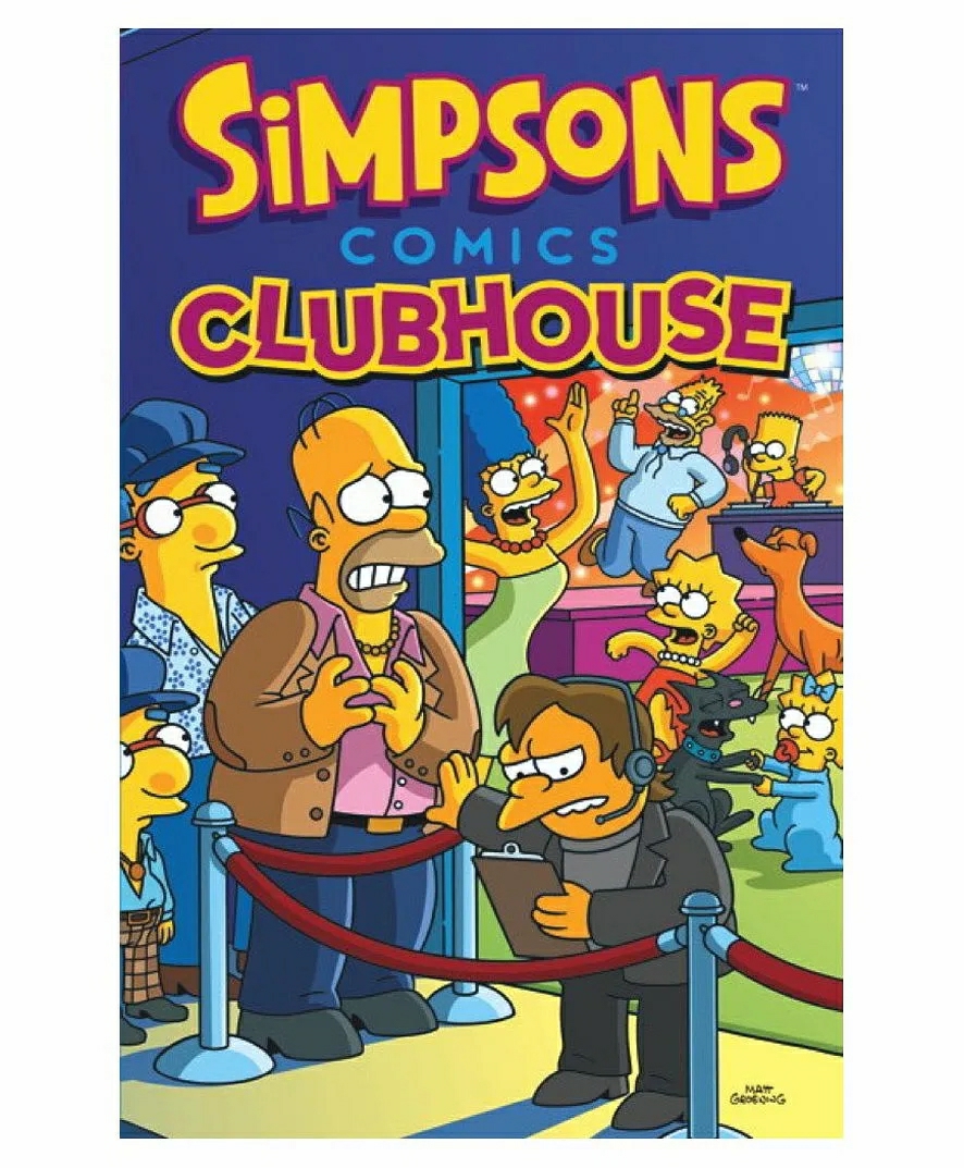 Simpsons Comics Clubhouse Book – English  |   Comics & Graphic Books Comics & Graphic Books Comics & Graphic Books