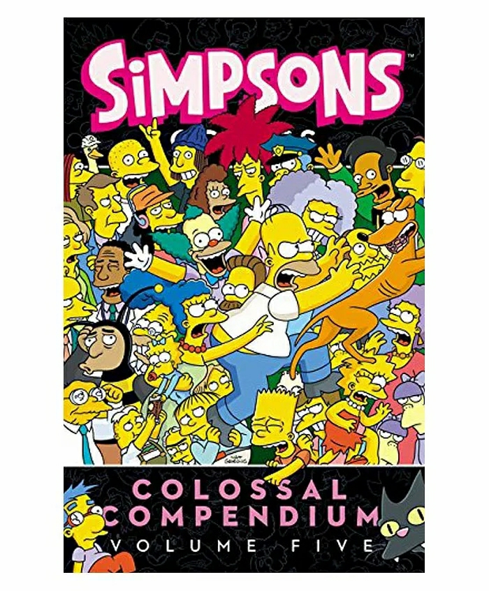 Simpsons Comics Colossal Compendium Book Volume 5 – English  |   Comics & Graphic Books Comics & Graphic Books Comics & Graphic Books