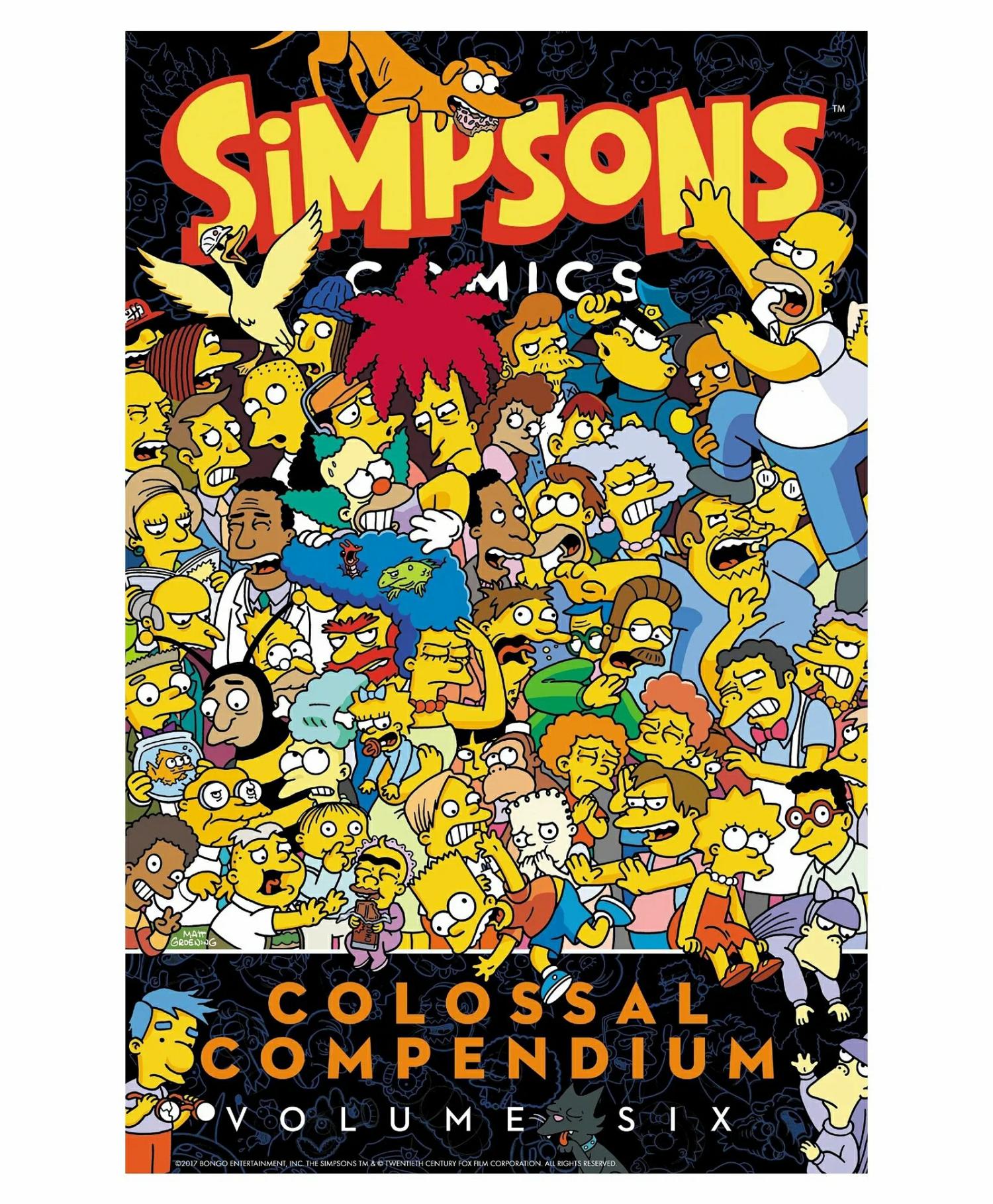 Simpsons Comics Colossal Compendium Book Volume 6 – English  |   Comics & Graphic Books Comics & Graphic Books Comics & Graphic Books